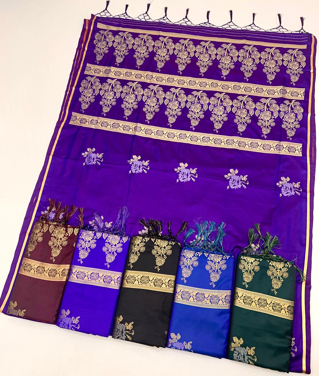 Rajtex Flora Silk Wholesale Fancy Sarees Catalog - Image 8