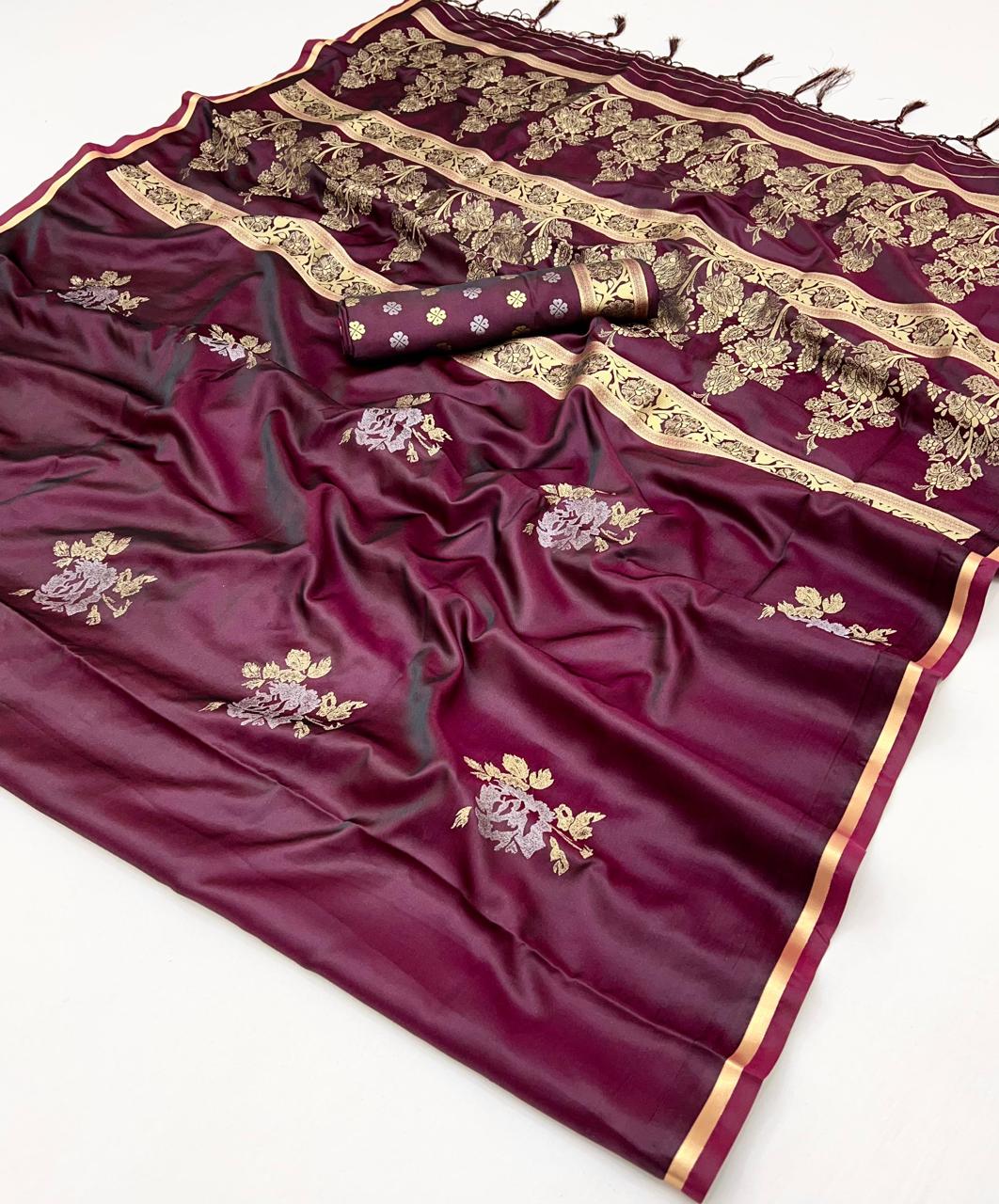 Rajtex Flora Silk Wholesale Fancy Sarees Catalog - Image 9