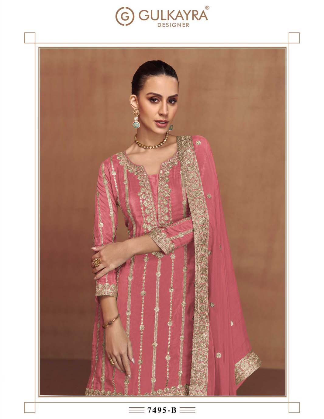 Gulkayra Designer Saloni Real Simar Silk Wholesale Designer Readymade Salwar Suit Catalog