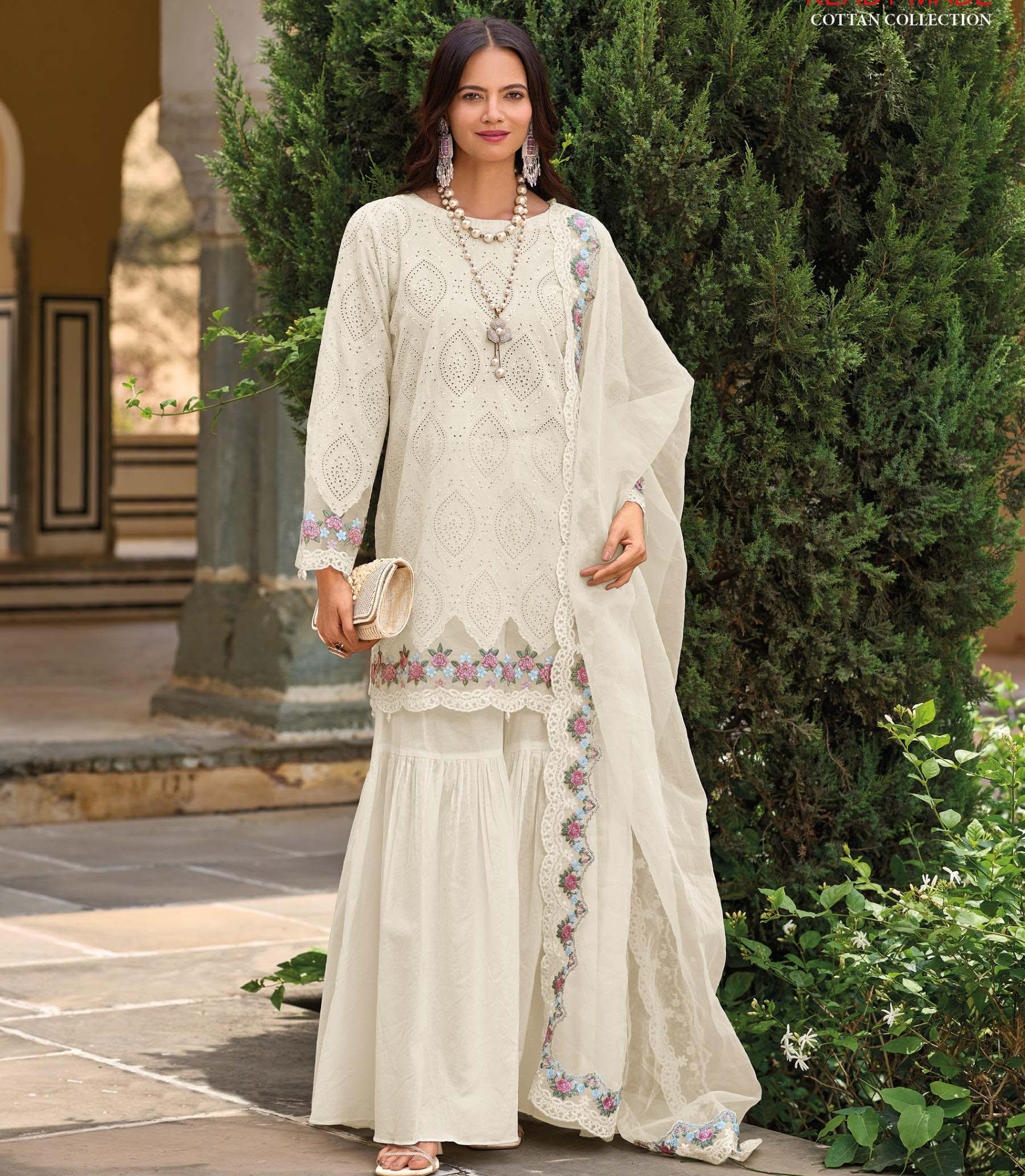 Shree Fabs Desin 1304 Cambric Cottan Wholesale Pakistani Readymade Salwar Suit Catalog