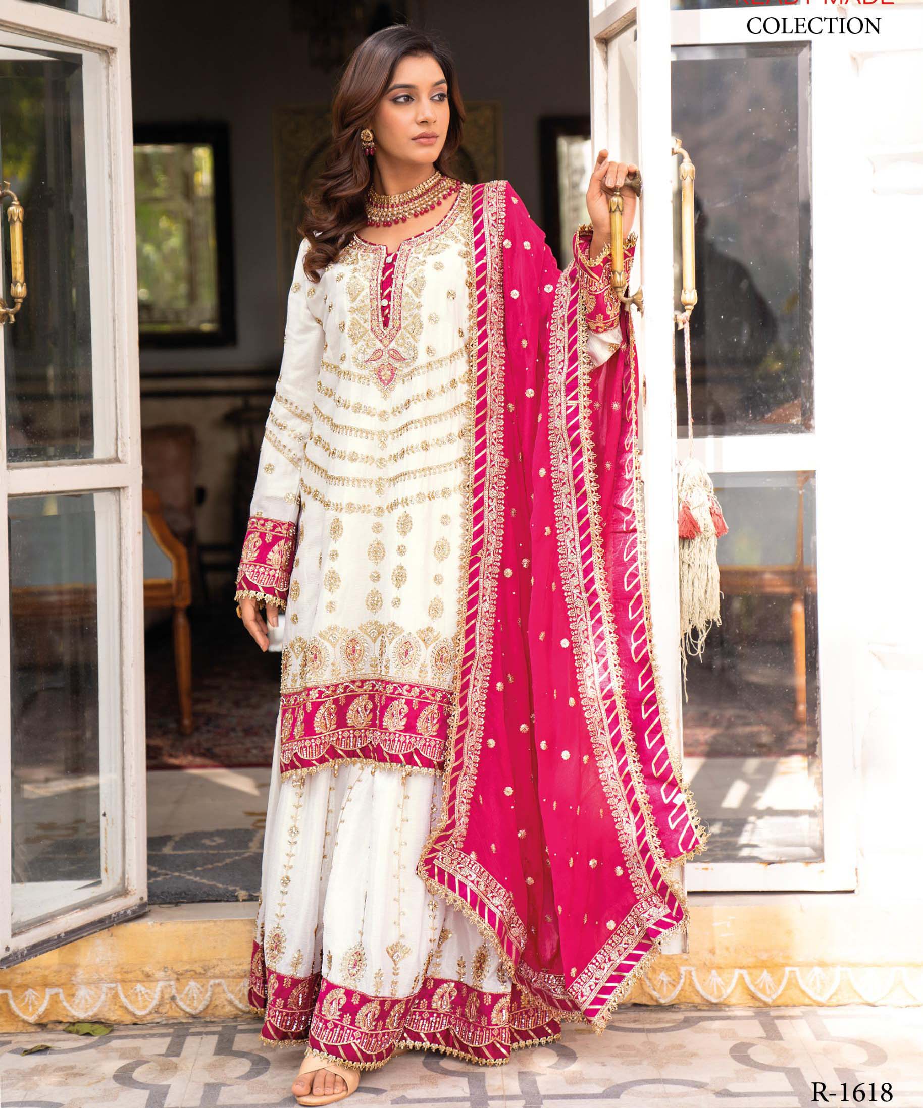 Shree Fabs Dn 1618 Air Tex Chinon Wholesale Pakistani Readymade Salwar Suit Catalog