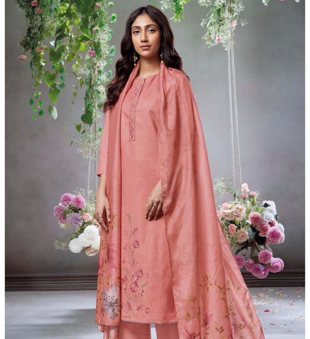 Ganga Alitia 2828 Premium Cotton Printed Wholesale Fancy Salwar Suit Catalog