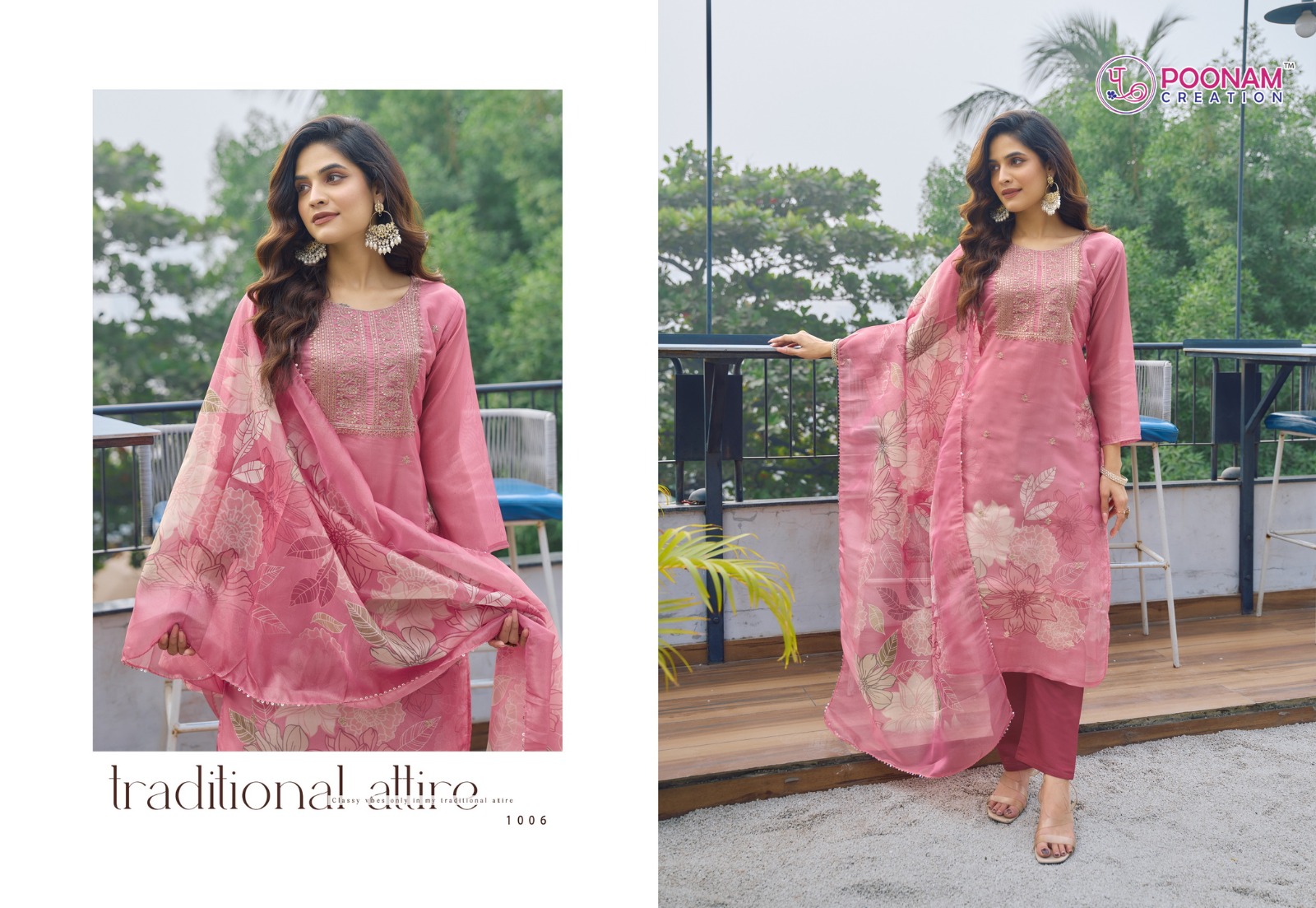 Poonam'S Pashmina Heavy Pure Viscose Wholesale Readymade Salwar Suit Catalog - Image 6