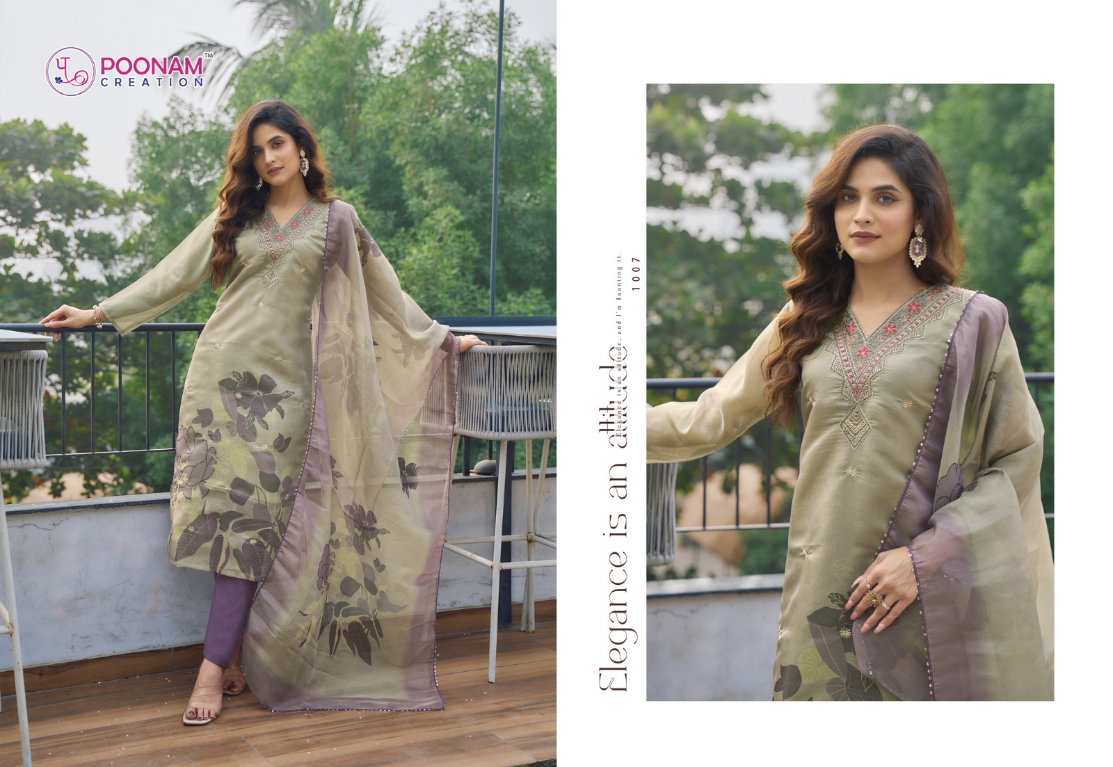 Poonam'S Pashmina Heavy Pure Viscose Wholesale Readymade Salwar Suit Catalog - Image 7