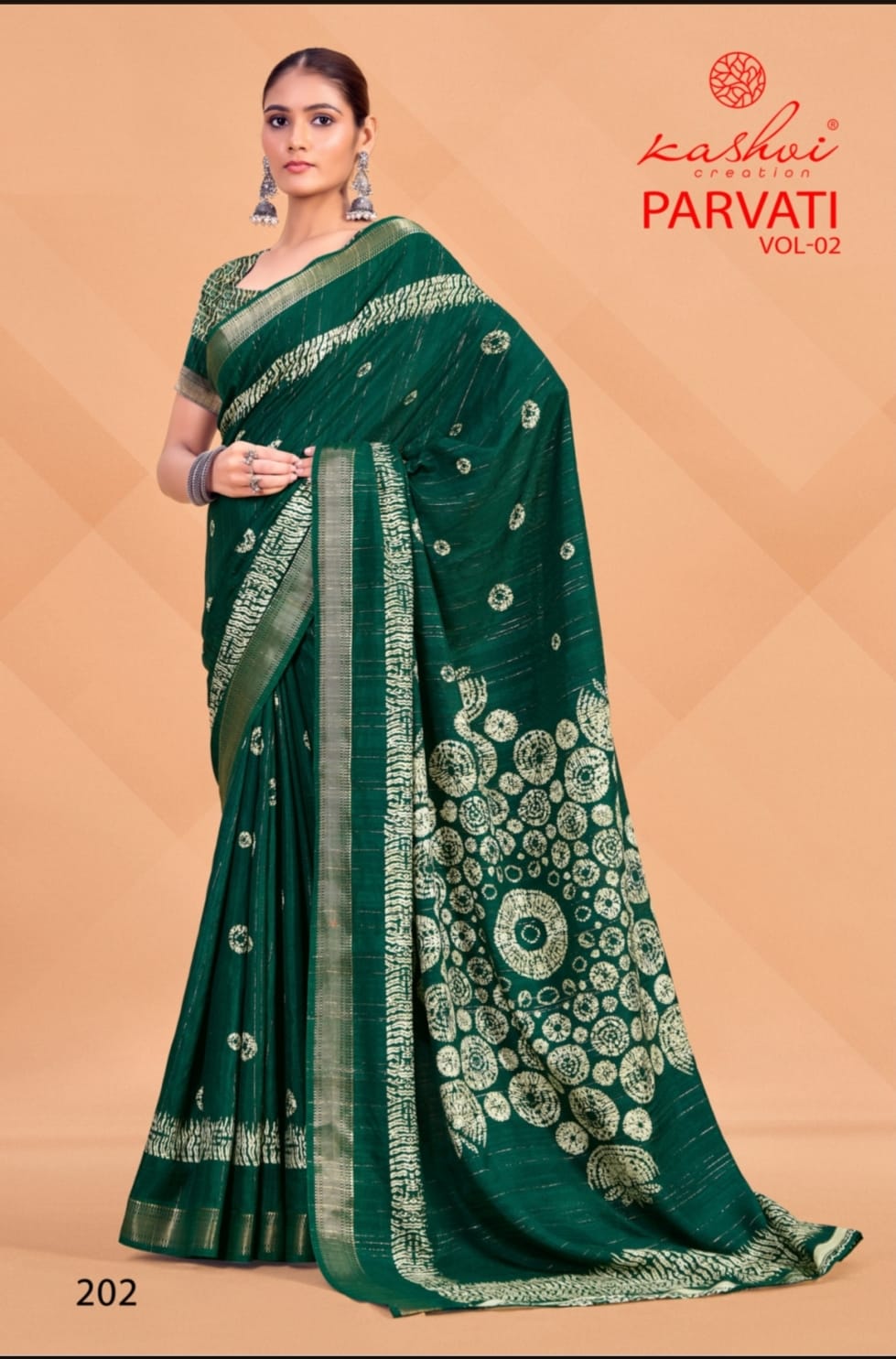 Kashvi Creation Parvati Vol 2 Jacquard Silk Wholesale Fancy Sarees Catalog - Image 3