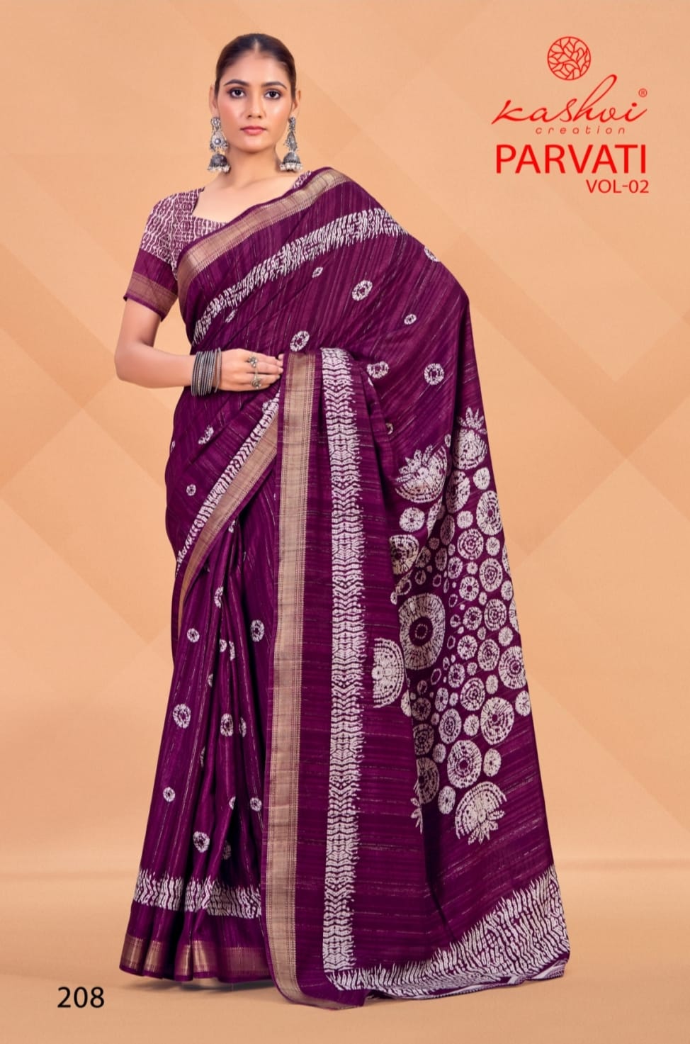 Kashvi Creation Parvati Vol 2 Jacquard Silk Wholesale Fancy Sarees Catalog - Image 4