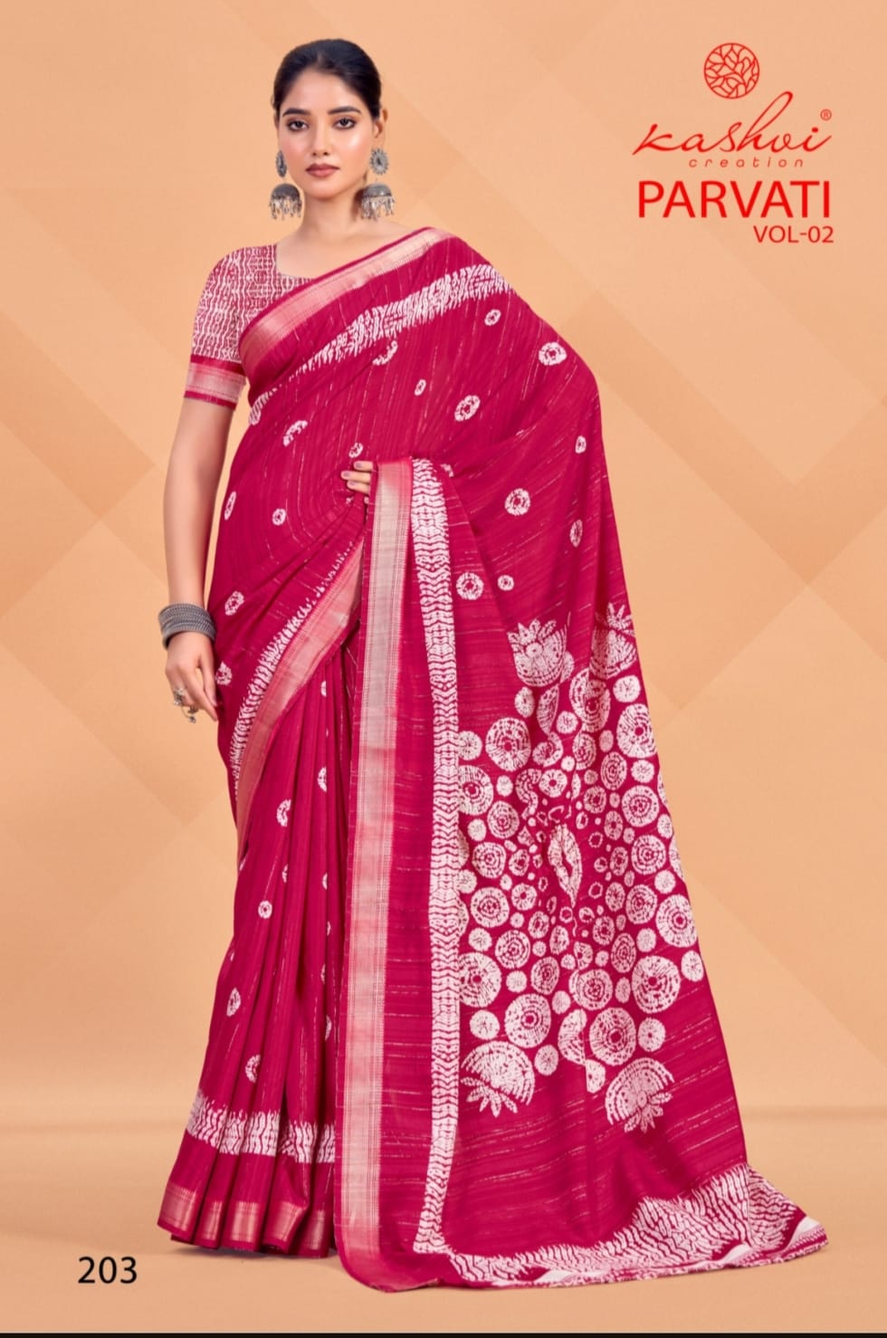 Kashvi Creation Parvati Vol 2 Jacquard Silk Wholesale Fancy Sarees Catalog - Image 5