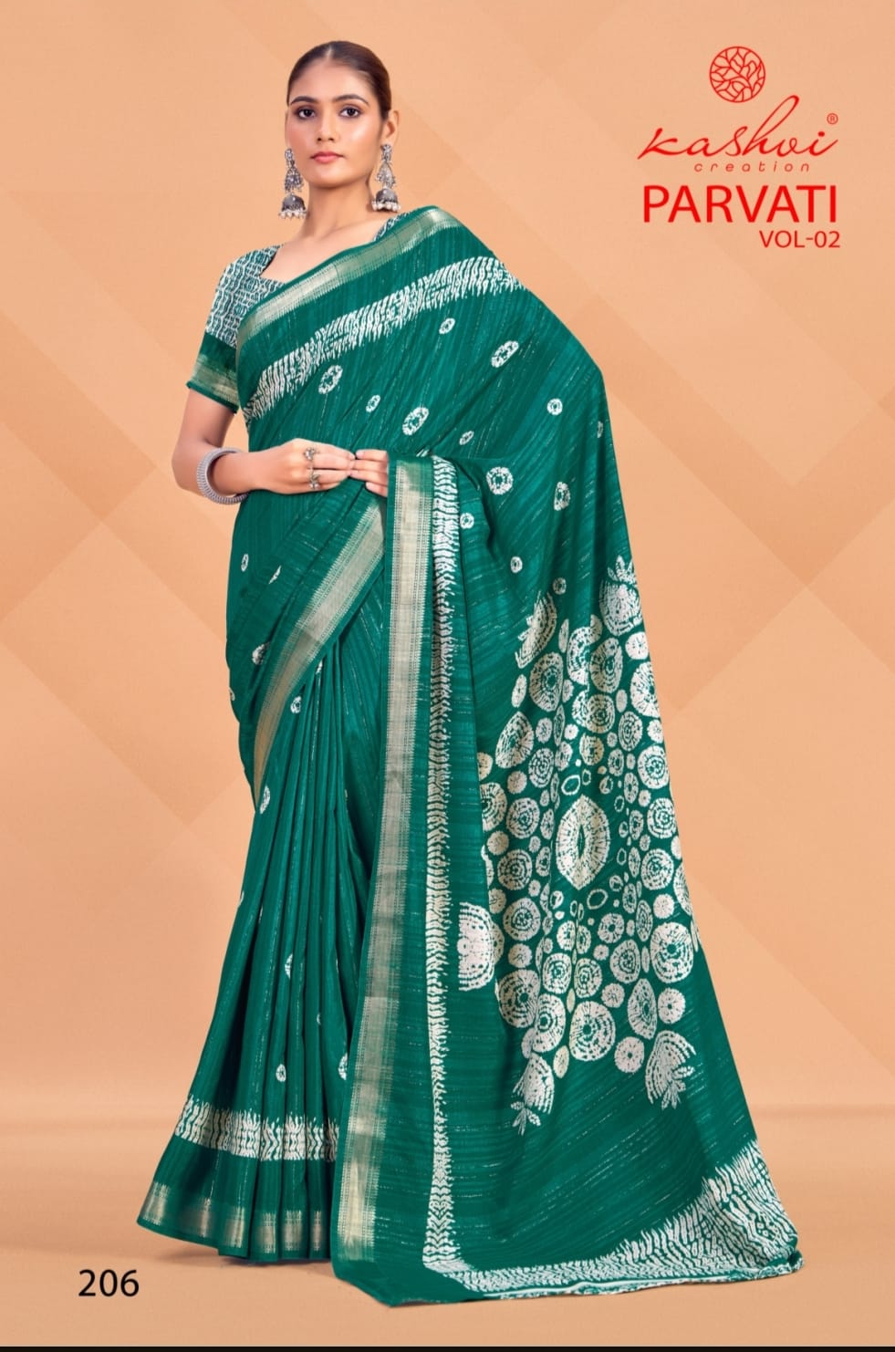 Kashvi Creation Parvati Vol 2 Jacquard Silk Wholesale Fancy Sarees Catalog - Image 7