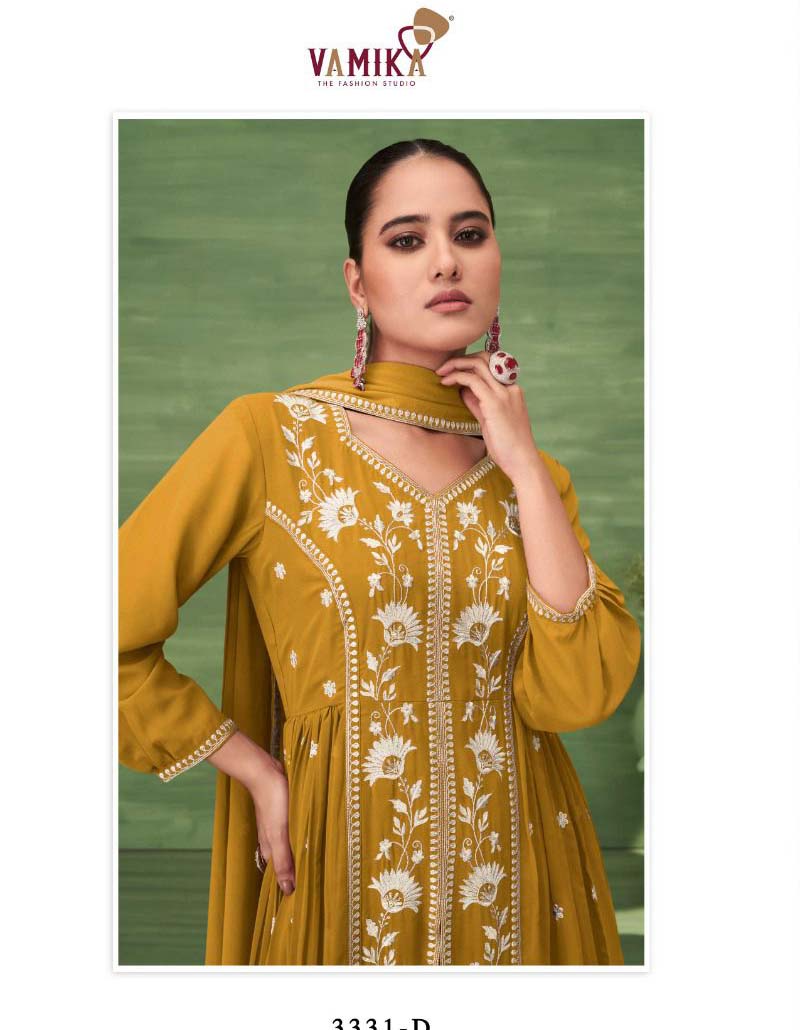 Vamika Ashima Vol 1 Hevy Blooming Jorjat Wholesale Designer Readymade Salwar Suit Catalog