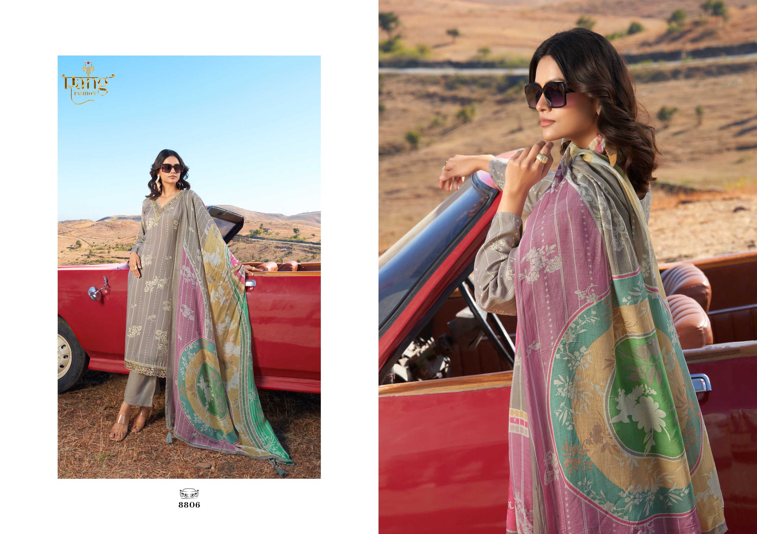 Rang Fashion Summer Shine Vol-6 Pure Viscose Muslin Wholesale Fancy Salwar Suit Catalog - Image 6