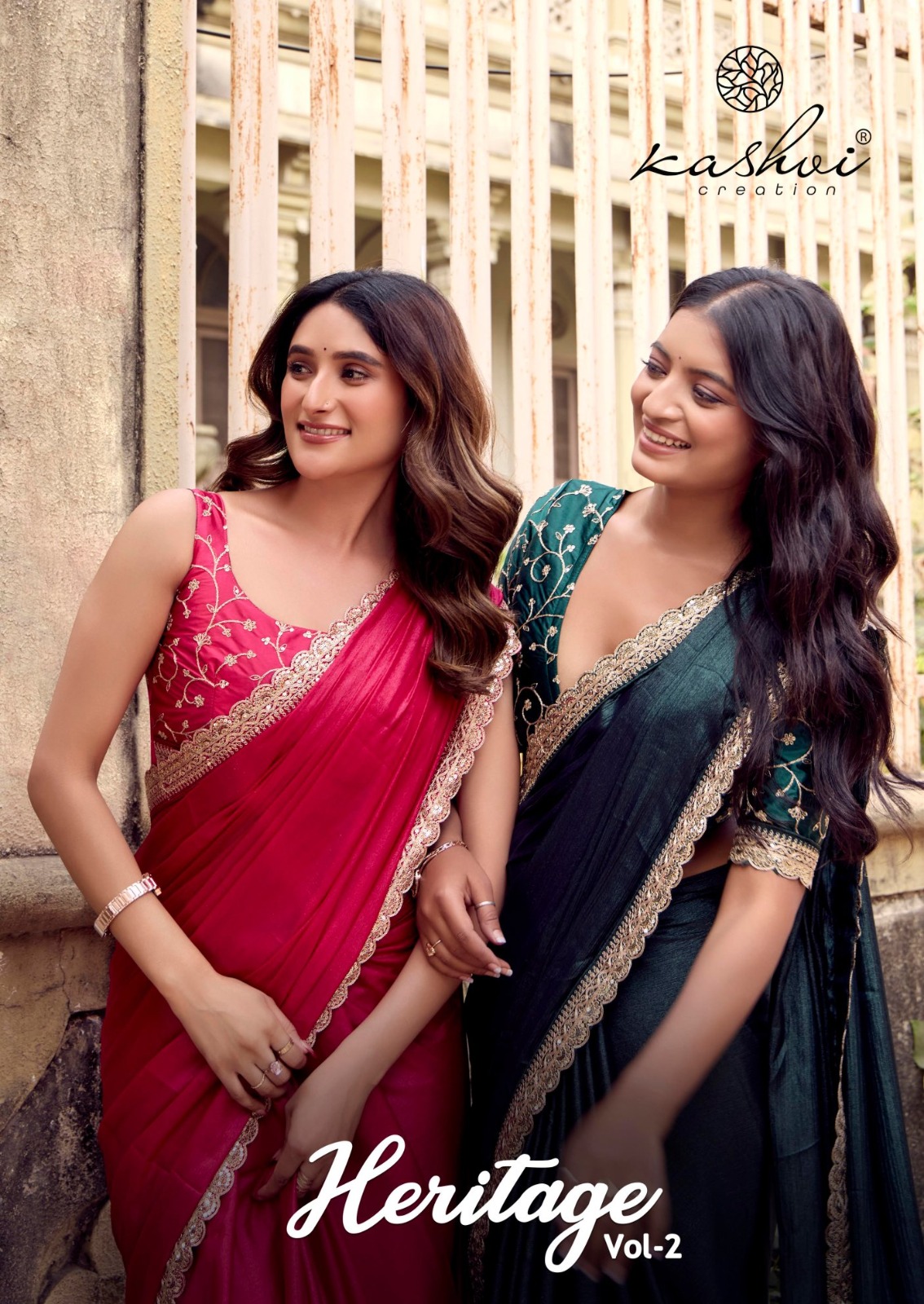 Kashvi Creation Heritage-Vol 1 Pn Soft Silk  Wholesale Fancy Sarees Catalog