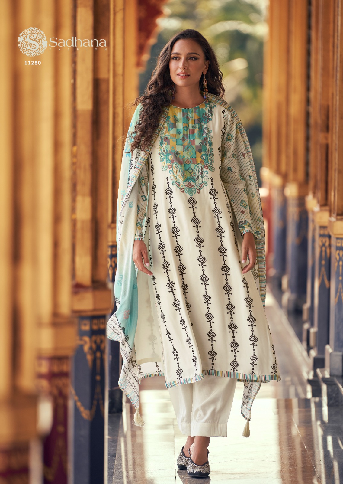 Sadhana Fashion Himani Pure Musline Silk Digital Print Wholesale Fancy Salwar Suit Catalog - Image 6