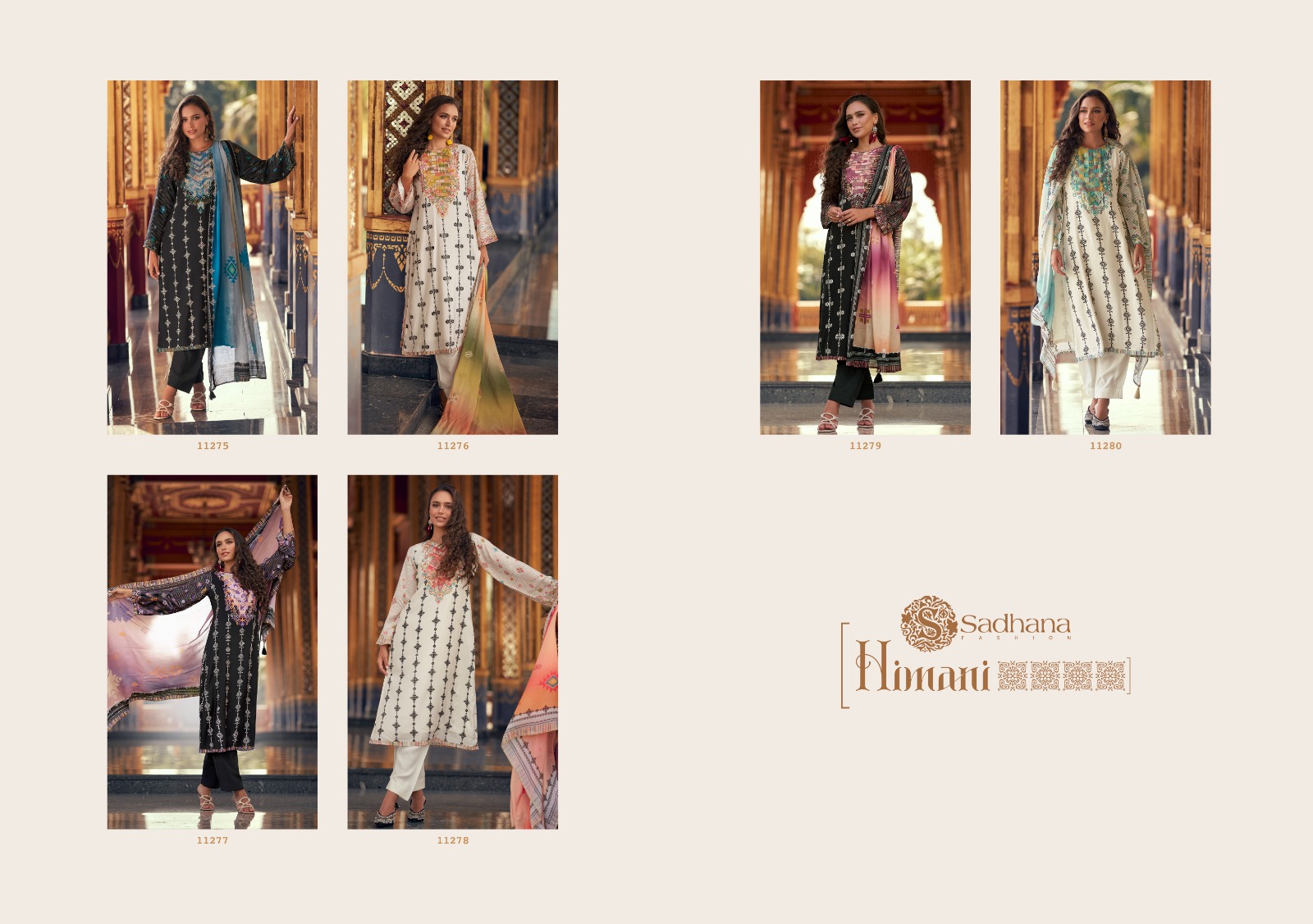 Sadhana Fashion Himani Pure Musline Silk Digital Print Wholesale Fancy Salwar Suit Catalog - Image 7