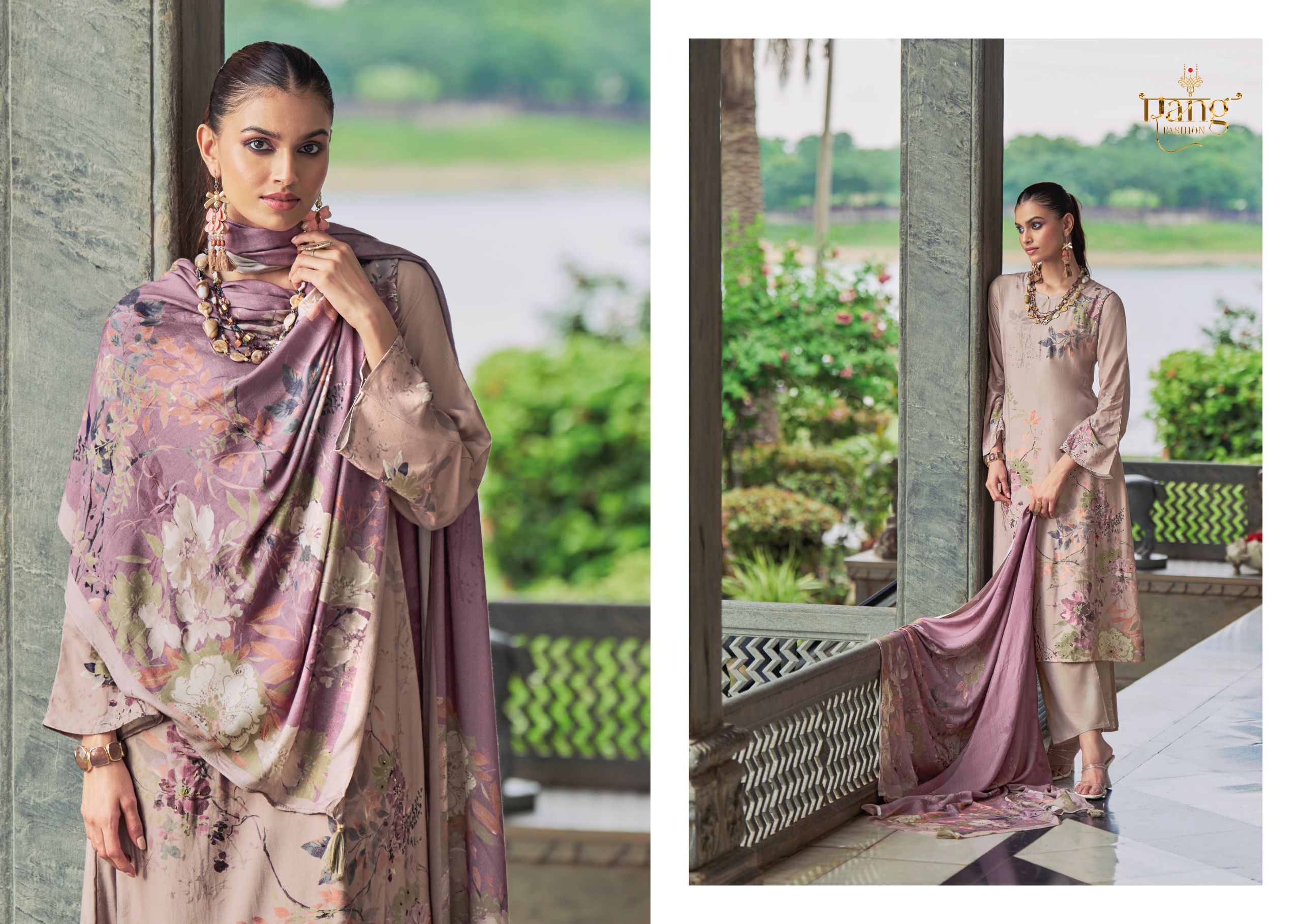 Rang Fashion Venetian Vol-2 Pure Viscose Muslin Wholesale Fancy Salwar Suit Catalog - Image 4