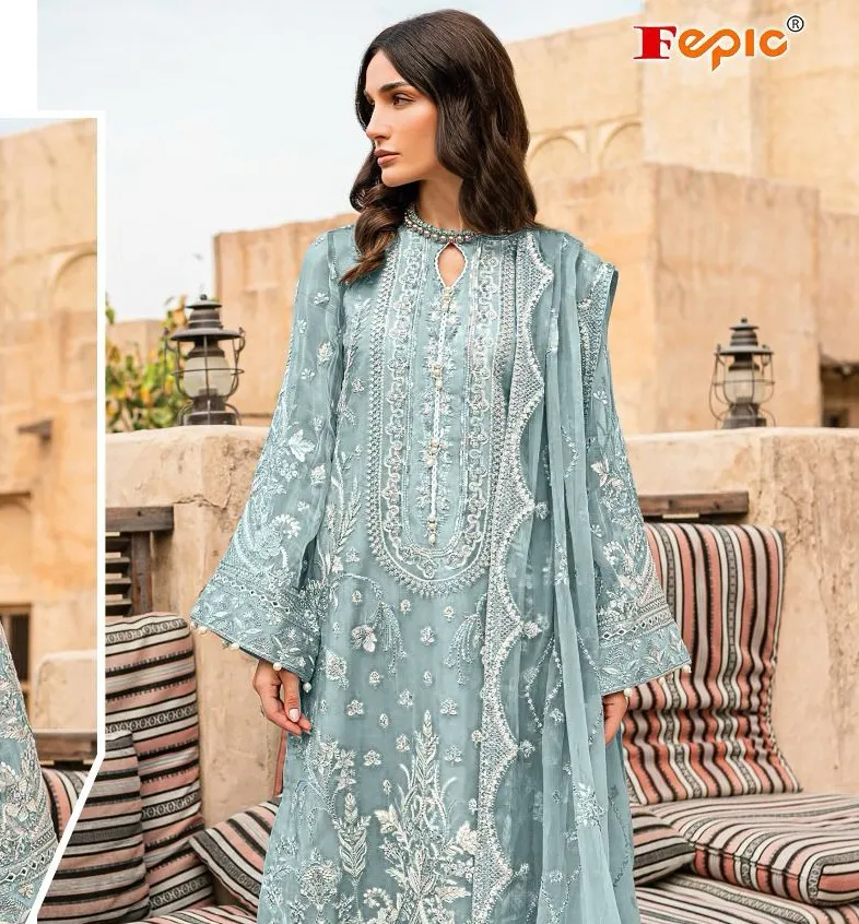 Fepic C 1700 Georgette Wholesale Pakistani Salwar Suit Collection