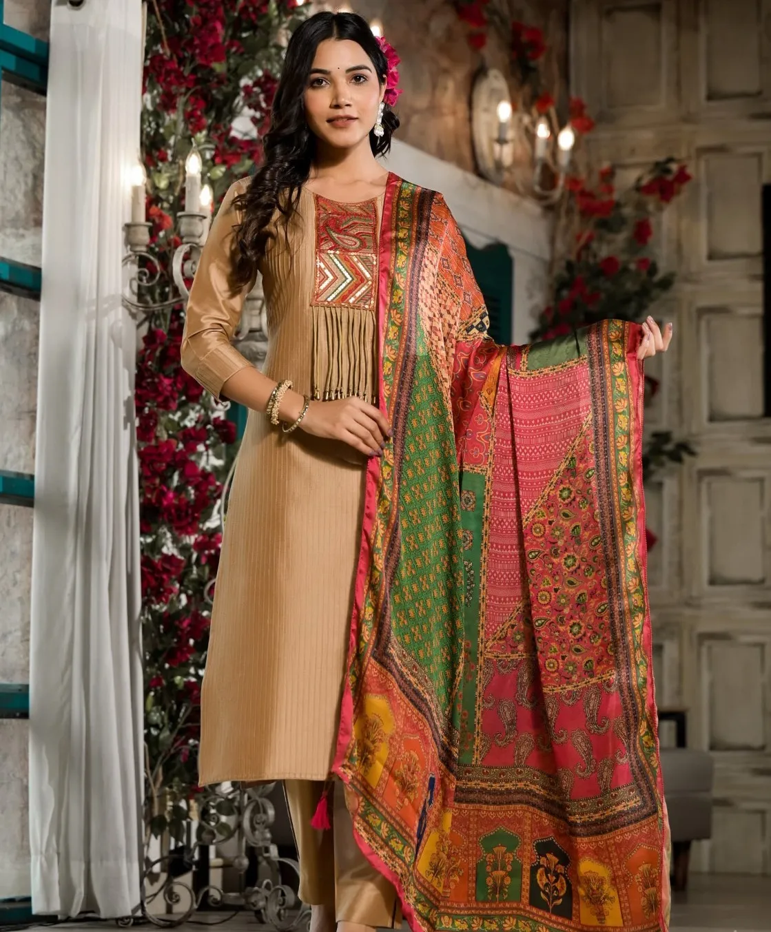 Label Khoj 9604 Silk Wholesale Readymade Salwar Suit Collection