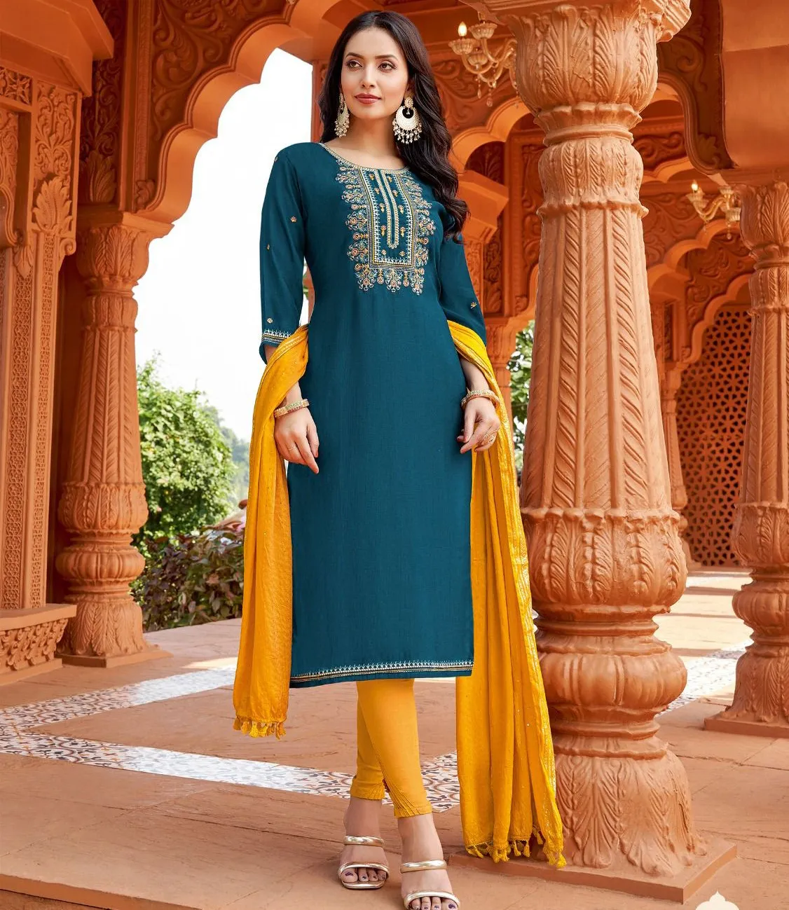 Mittoo Ruhani Viscose Weaving Wholesale Readymade Salwar Suit Collection