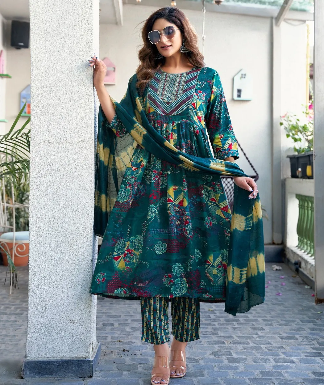 Mystic 9 Shanaya Vol 7 Rayon Wholesale Readymade Salwar Suit Collection