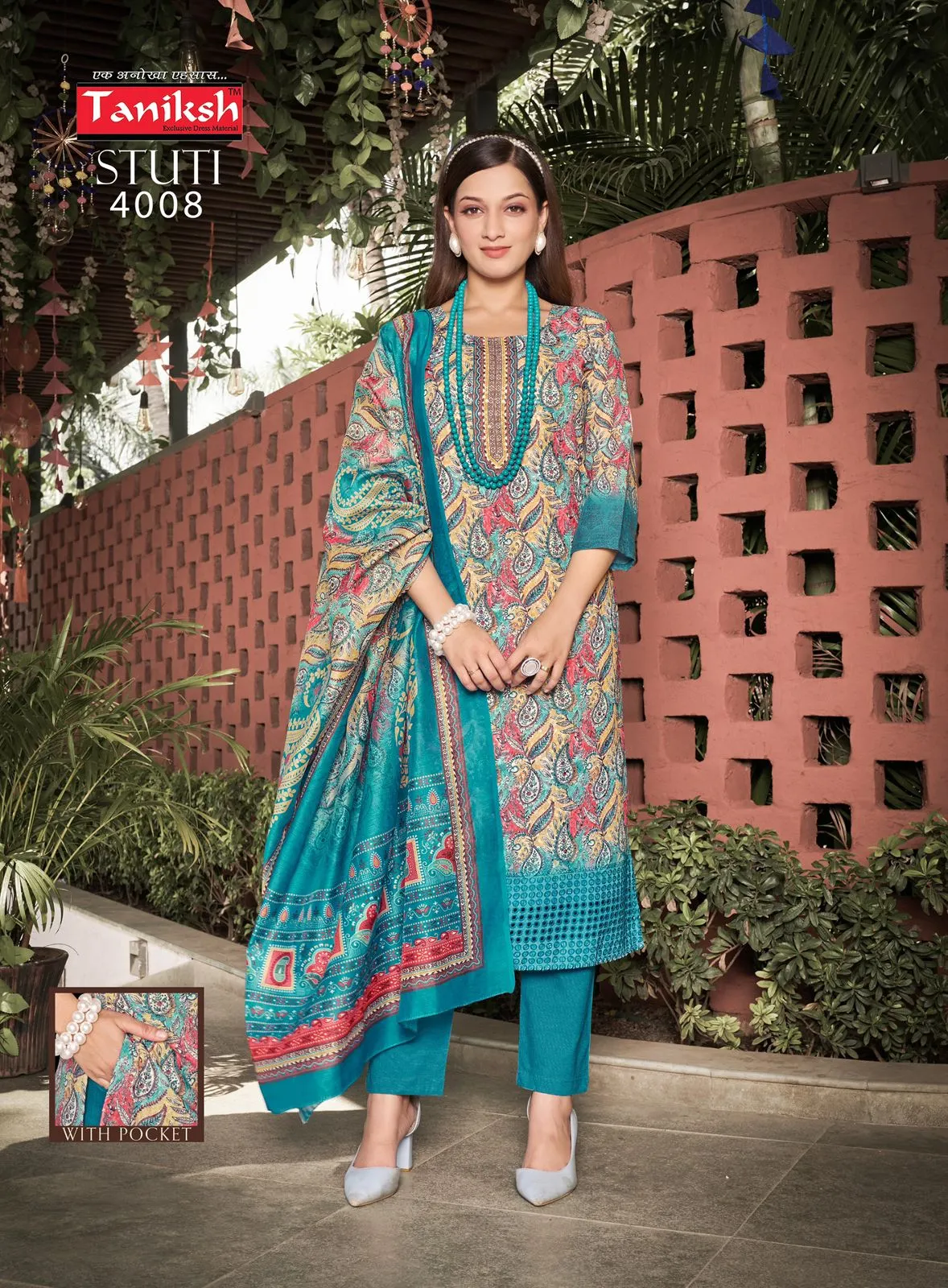 Taniksh Stuti Vol 5 Digital Printed Wholesale Readymade Salwar Suit Collection - Image 4