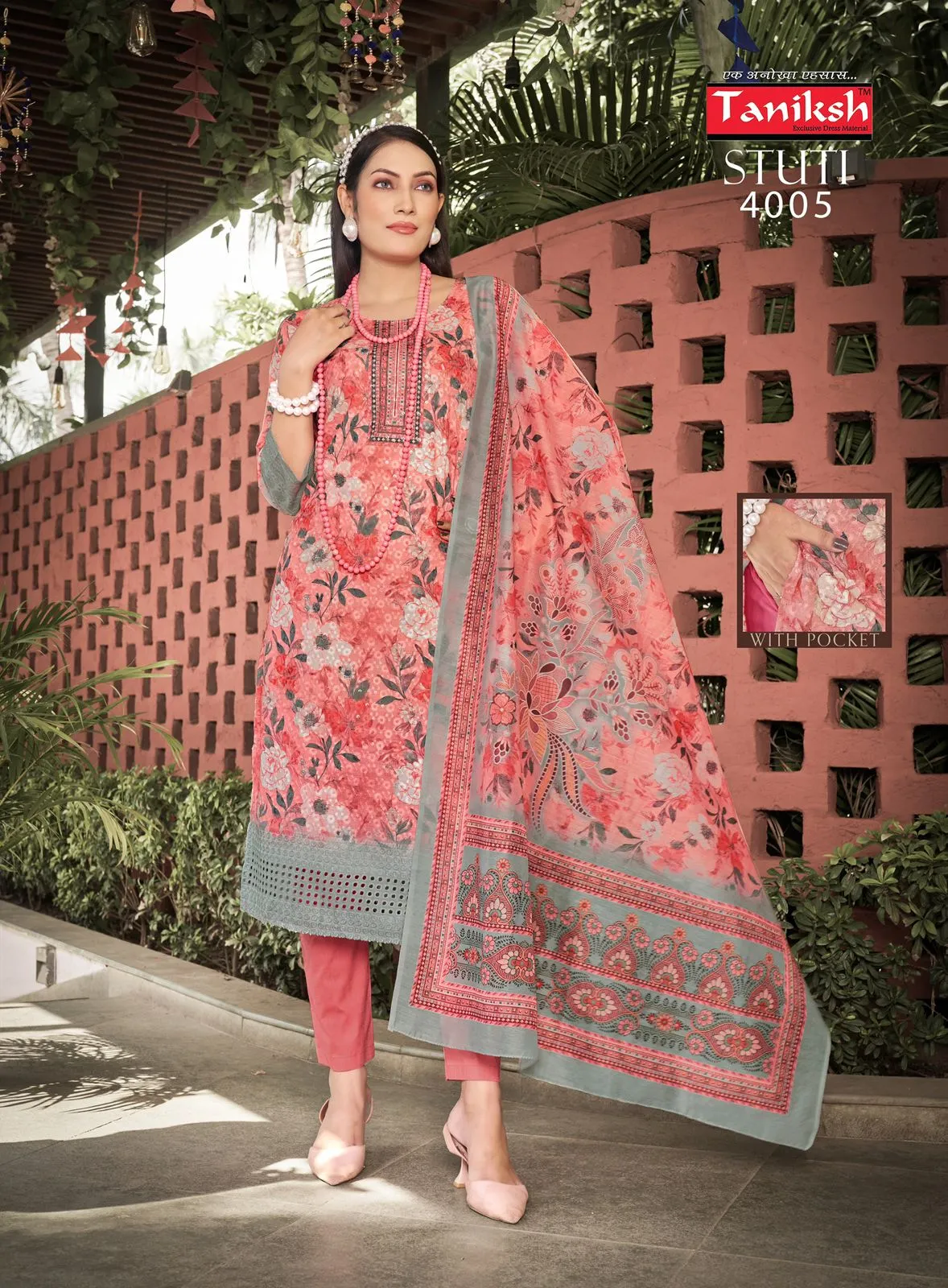 Taniksh Stuti Vol 5 Digital Printed Wholesale Readymade Salwar Suit Collection - Image 7