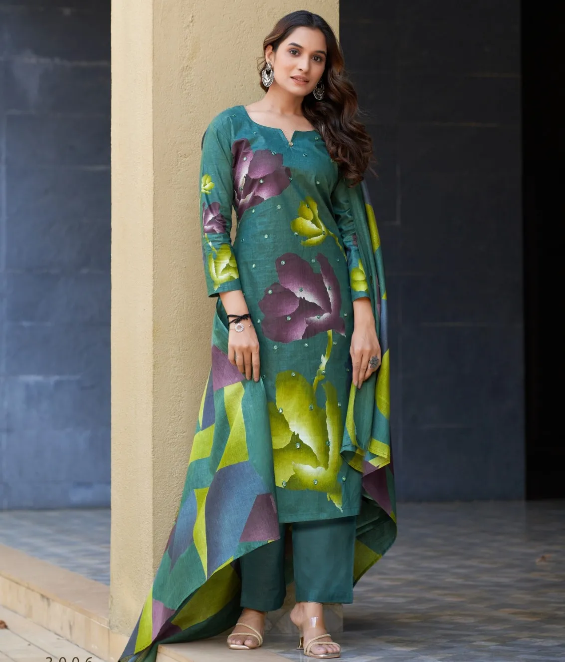 Yashika Dua 3 Cotton Digital Printed Wholesale Unstitched Salwar Suit Collection