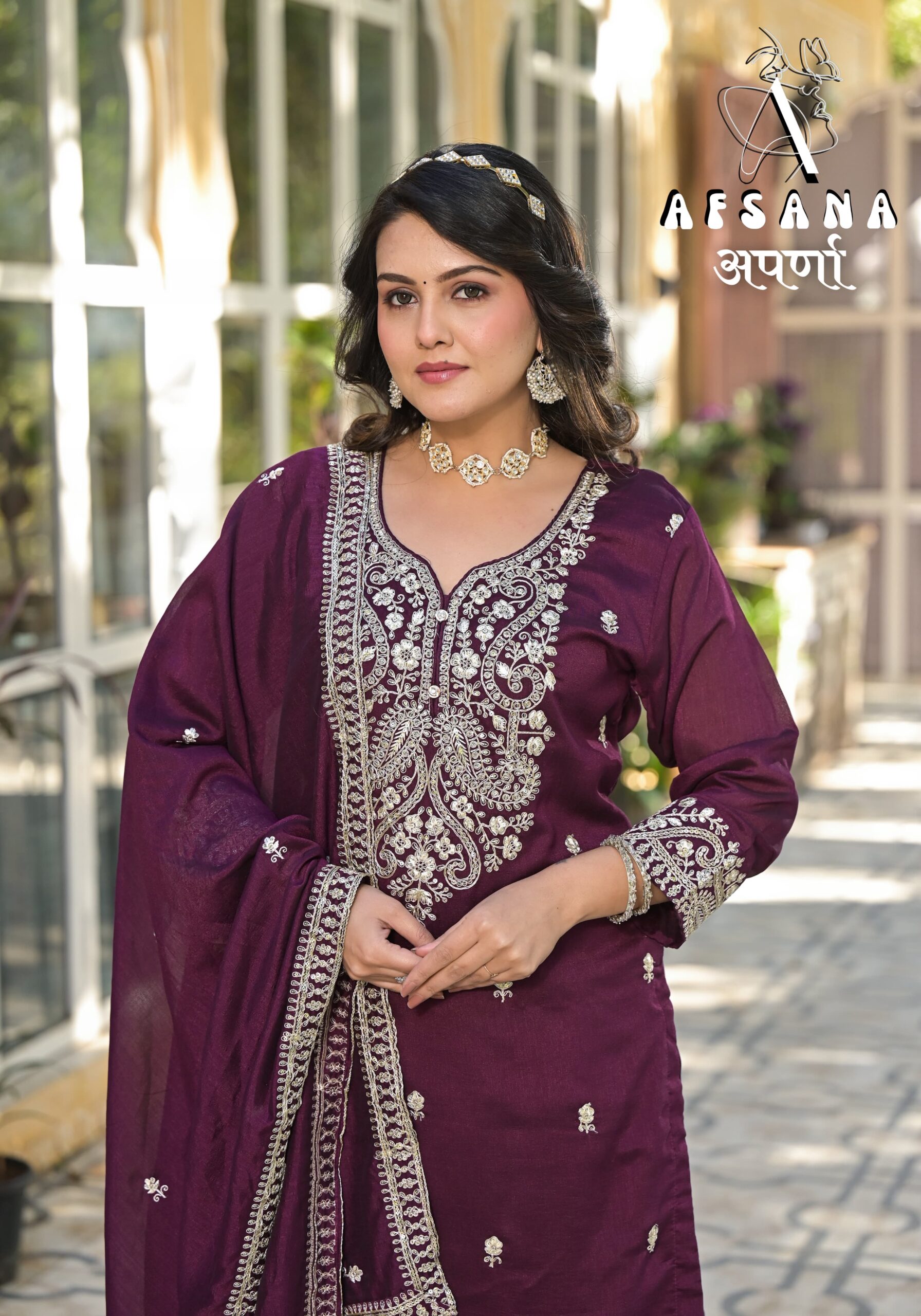 Afsana Aprna Vichitra Wholesale Pakistani Salwar Suit Collection - Image 2