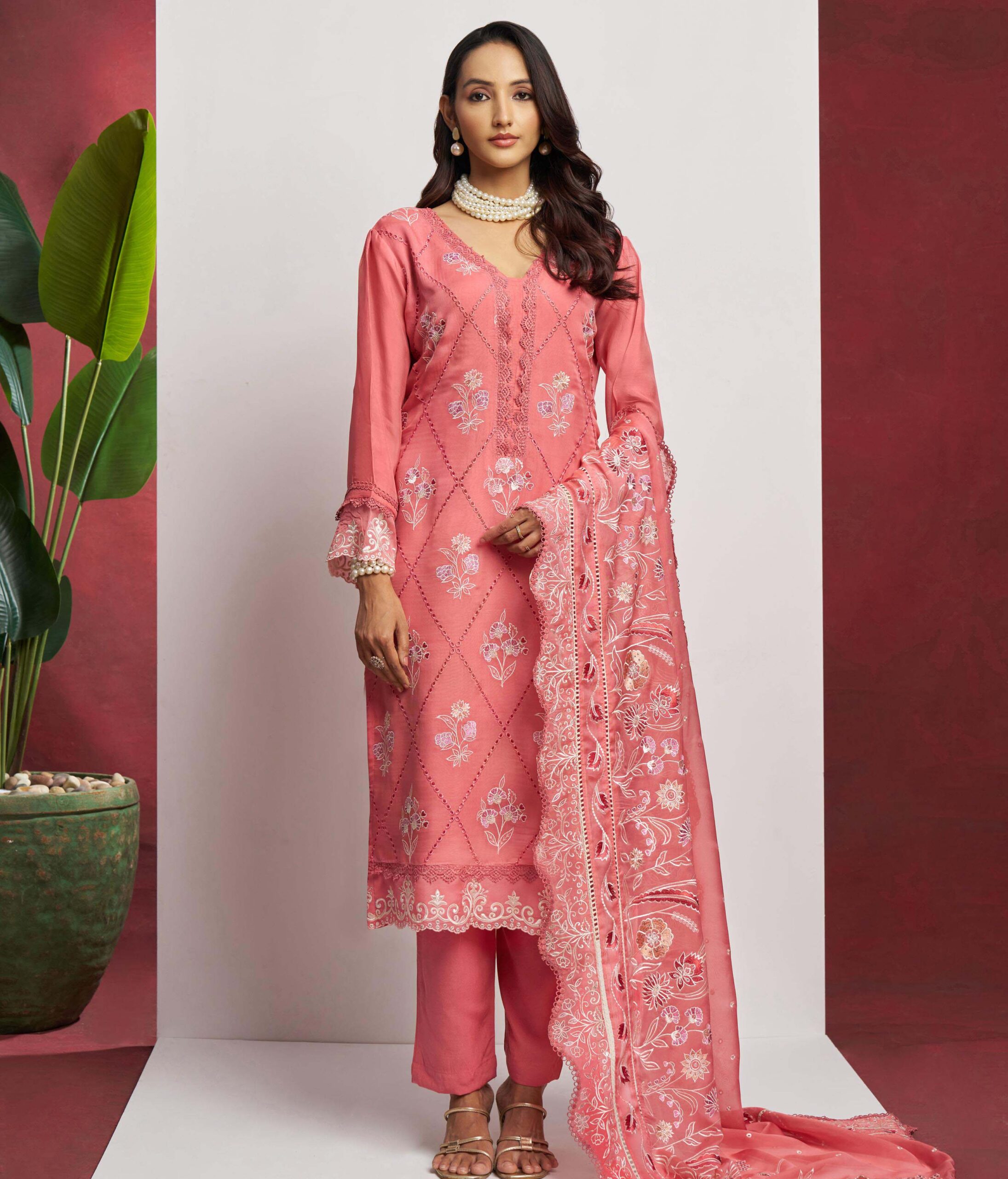 Alizeh Saadgi Organza Wholesale Designer Salwar Kameez Catalog