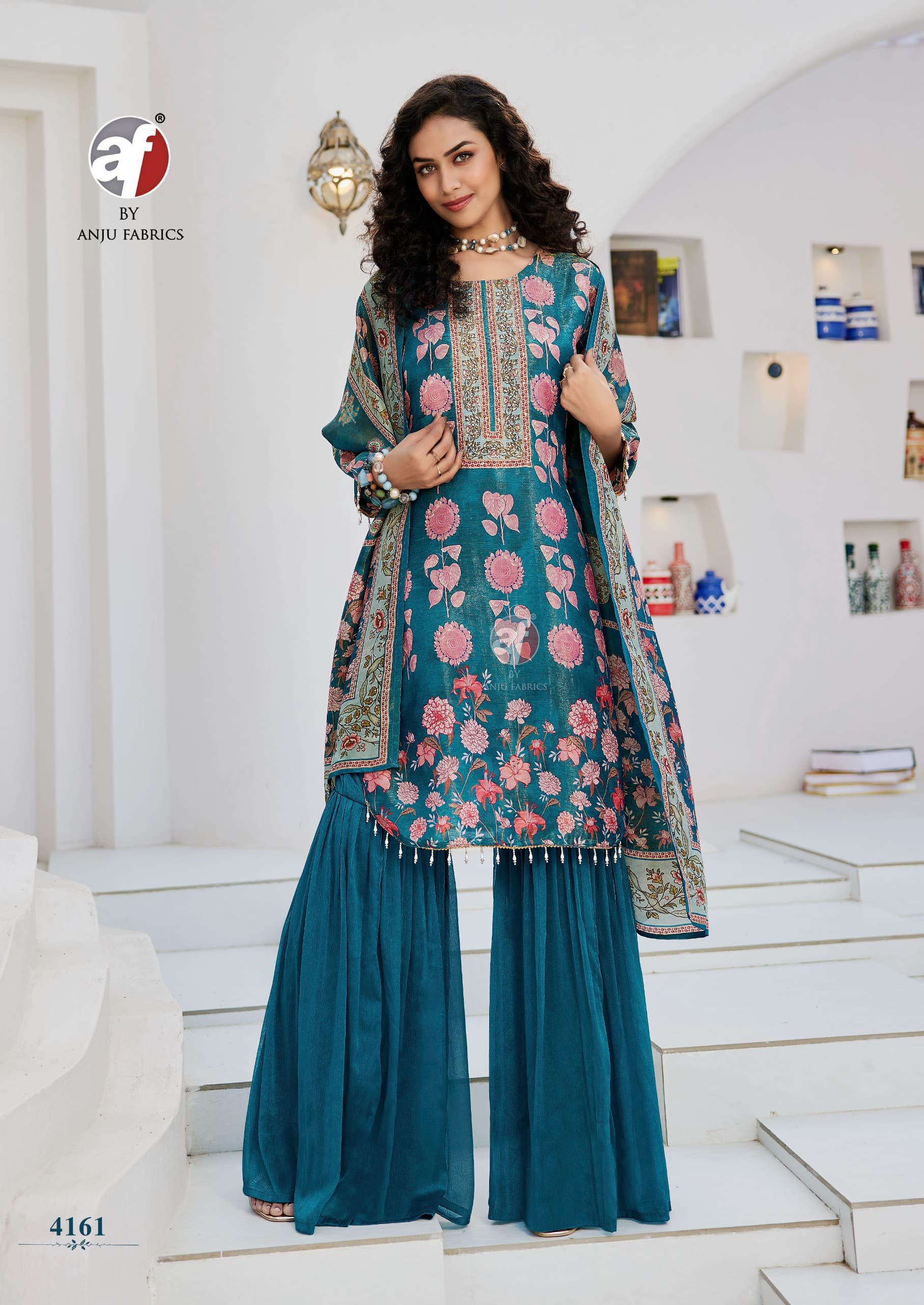 Anju Fab Ibaadat Kurti Sharara with Dupatta