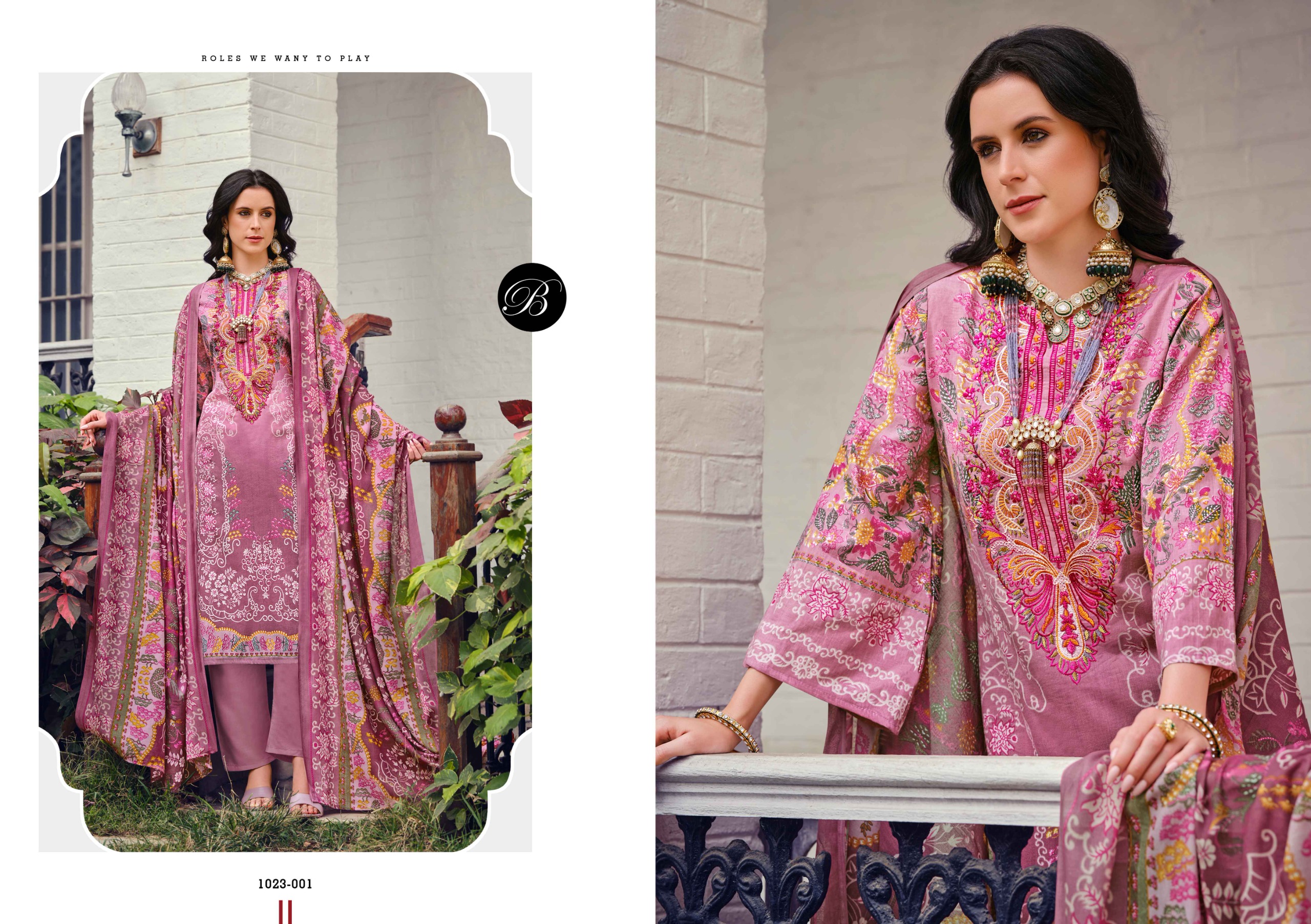 Belliza Riwayat Vol 10 Digital Printed Wholesale Pakistani Salwar Suit Collection - Image 2