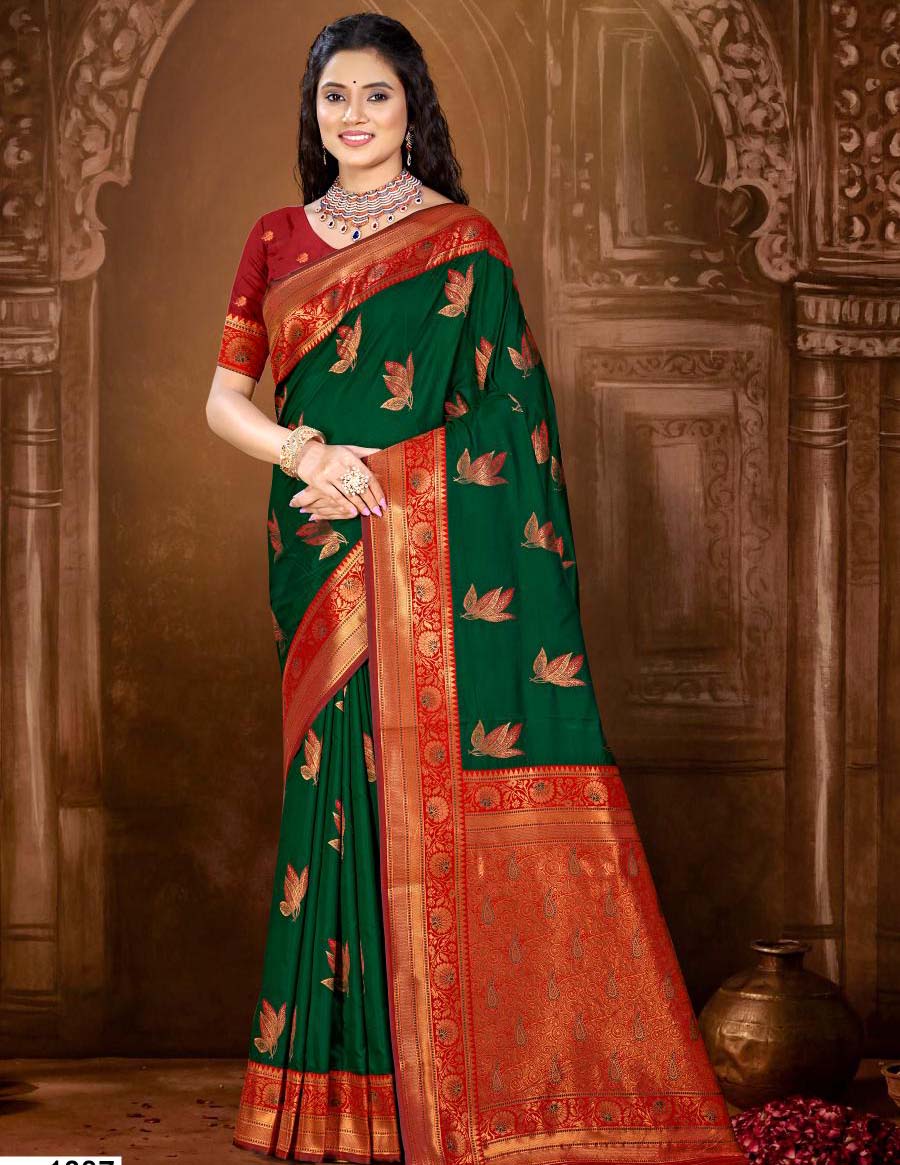 Bunawat Shreelekha Silk Wholesale Traditional Wear Fancy Sarees Catalog