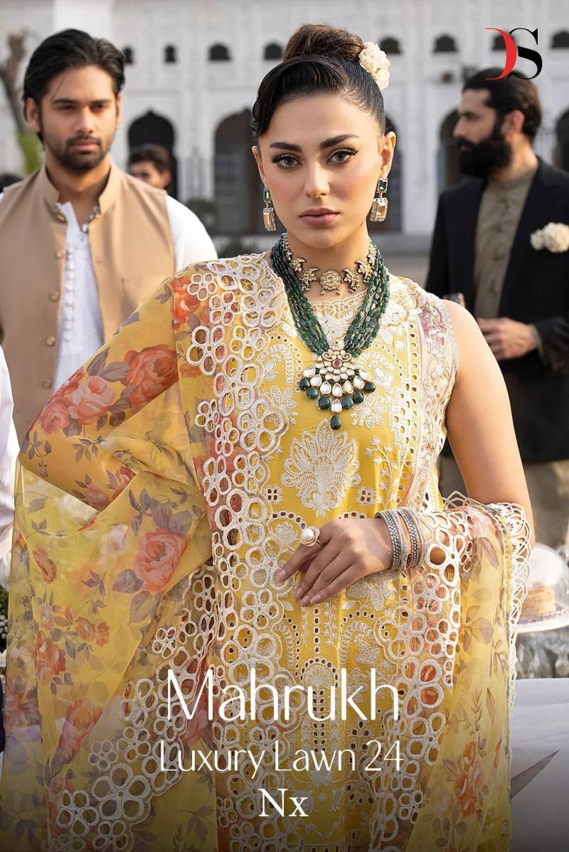 Deepsy Mahrukh Luxury Lawn Vol 24 Nx Cotton Wholesale Pakistani Salwar Suit Eid Collection