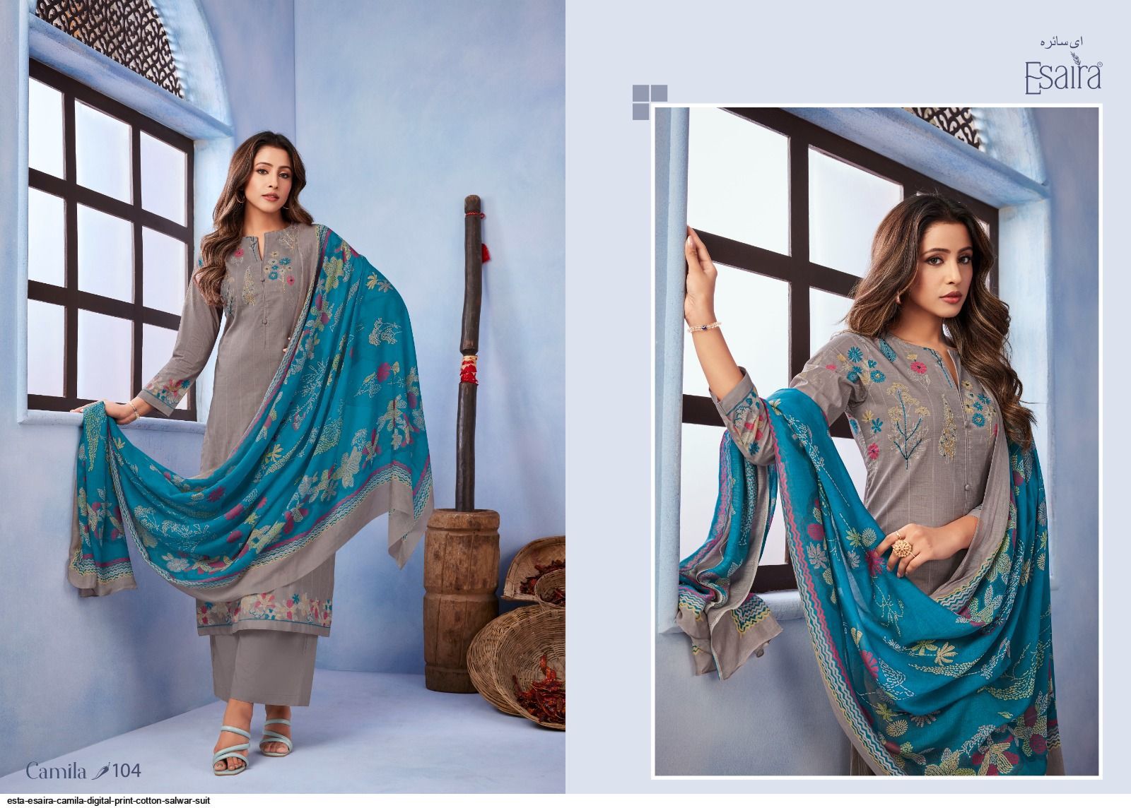 Esaira Camila Cotton Wholesale Fancy Salwar Suit Catalog - Image 4