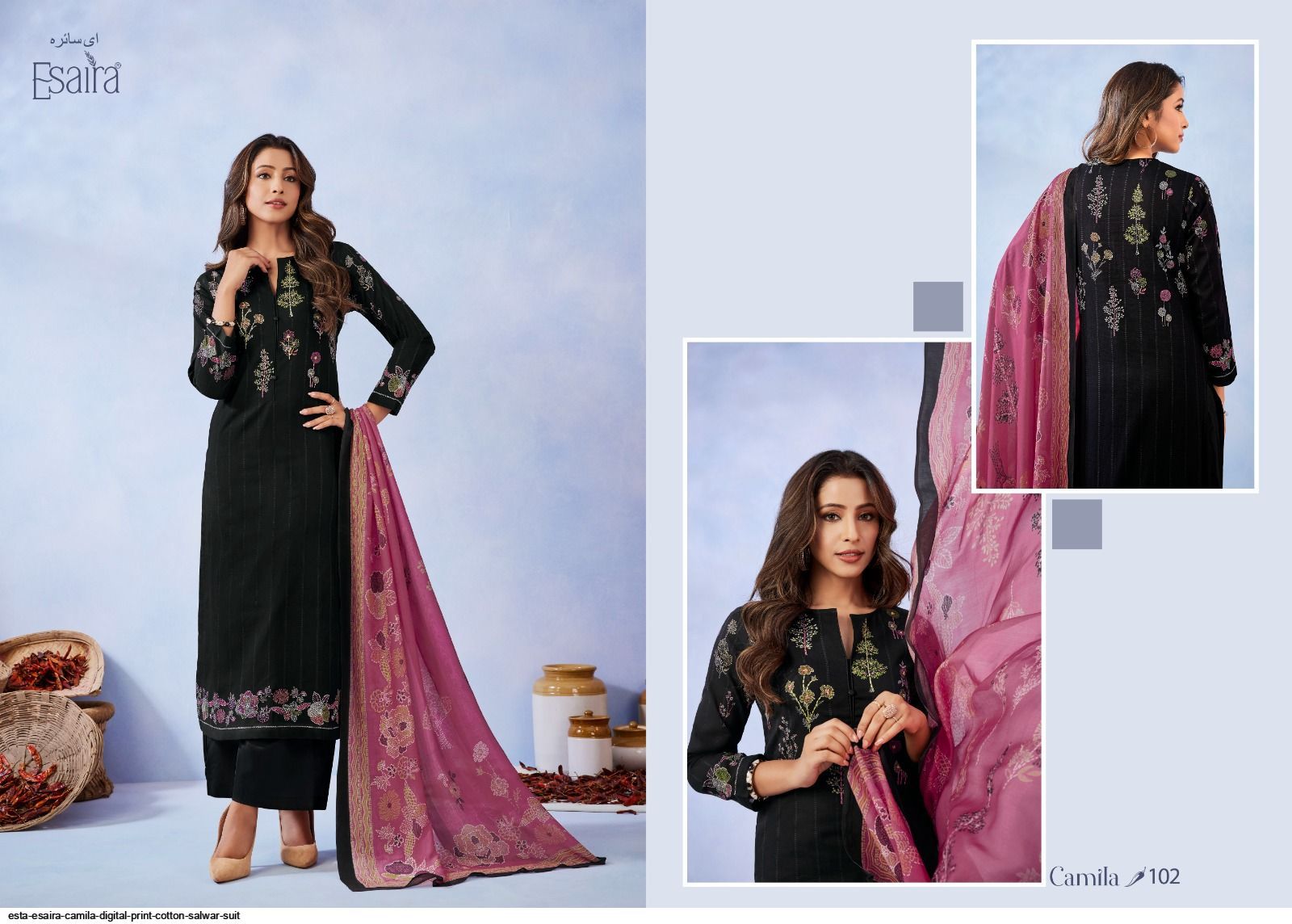 Esaira Camila Cotton Wholesale Fancy Salwar Suit Catalog - Image 6