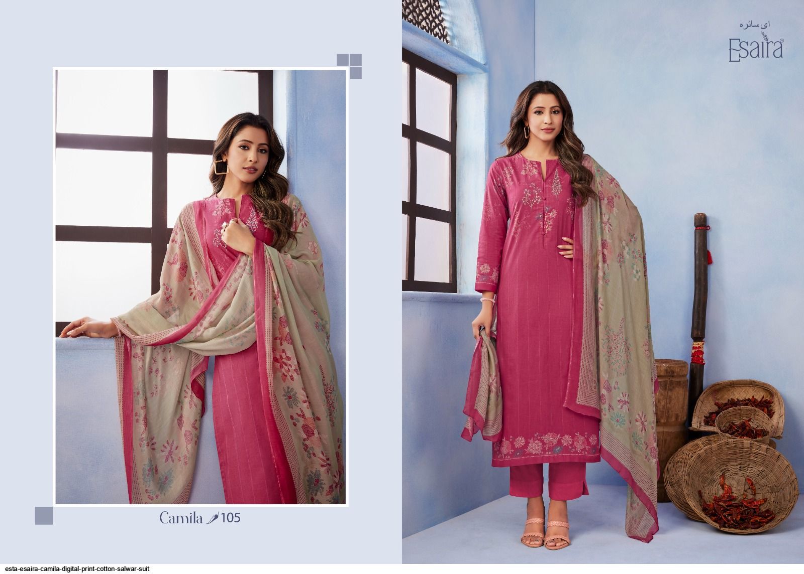 Esaira Camila Cotton Wholesale Fancy Salwar Suit Catalog - Image 7