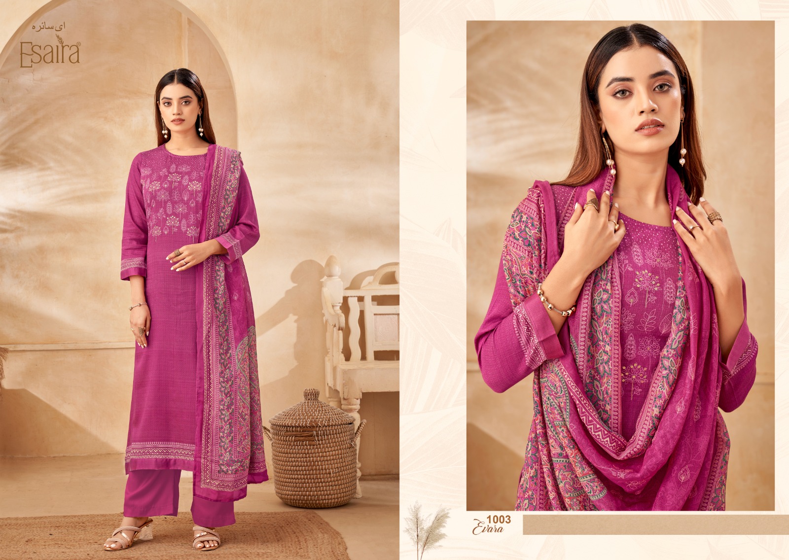 Esaira Evara Cotton Wholesale Fancy Salwar Suit Catalog - Image 3
