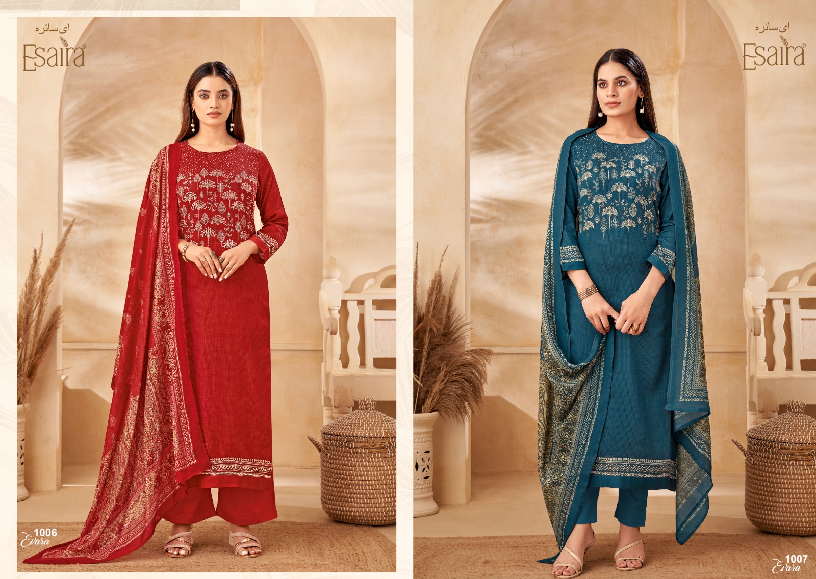 Esaira Evara Cotton Wholesale Fancy Salwar Suit Catalog - Image 7