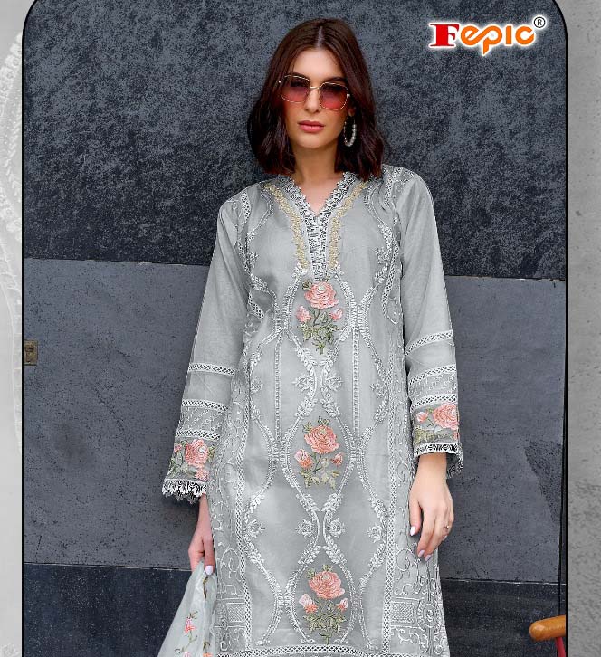 Fepic Cn 857 Organza Wholesale Pakistani Readymade Salwar Suit Catalog