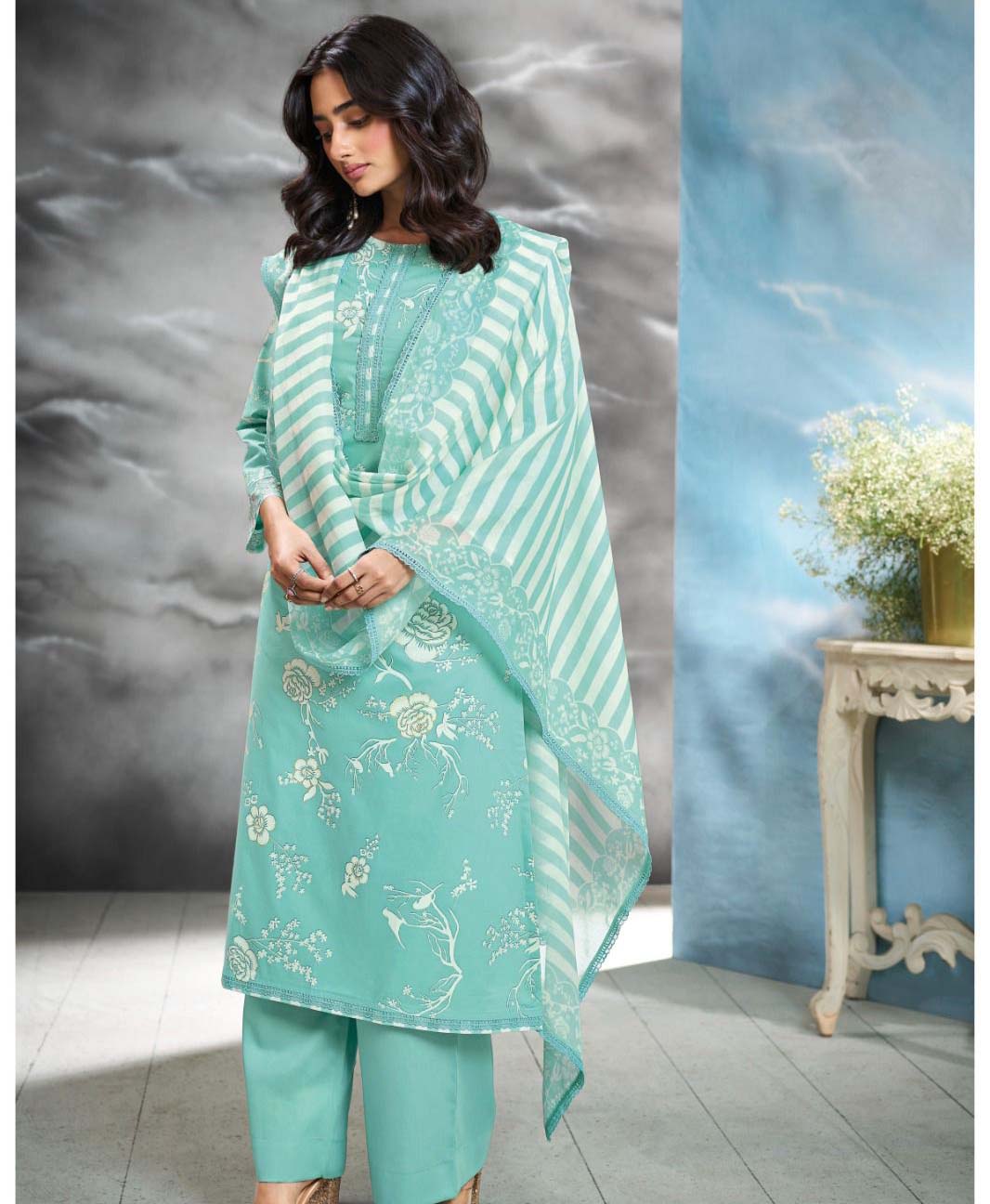 Ganga Aashini 3201 Premium Cotton Printed Wholesale Fancy Salwar Suit Catalog