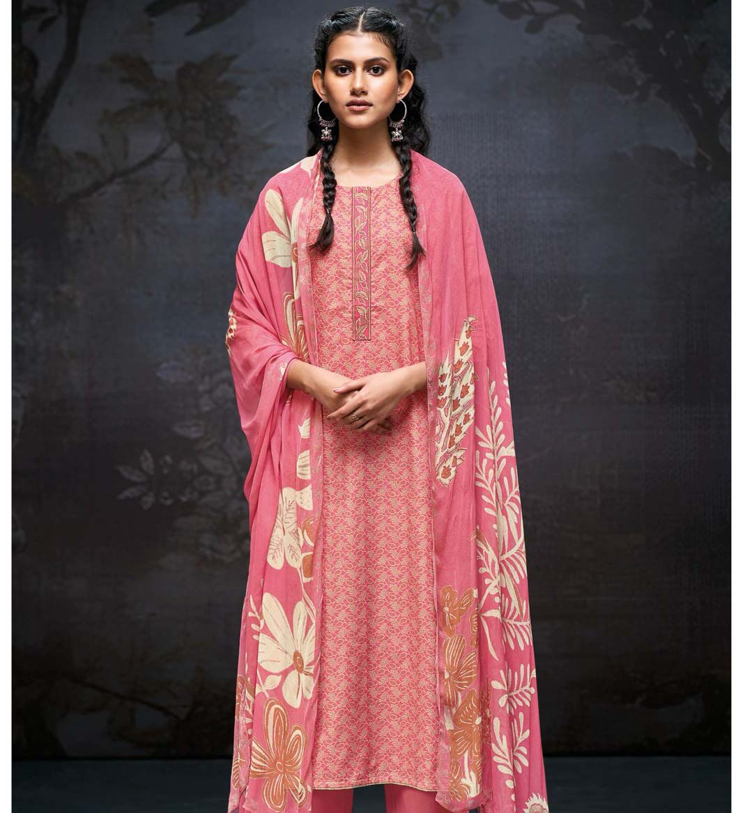 Ganga Aeisha Cotton Printed Wholesale Fancy Salwar Suits Catalog