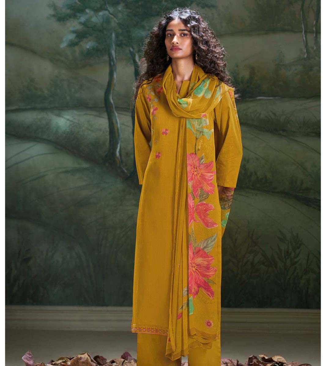 Ganga Aida Cotton Silk Satin Wholesale Fancy Salwar Suit Collection