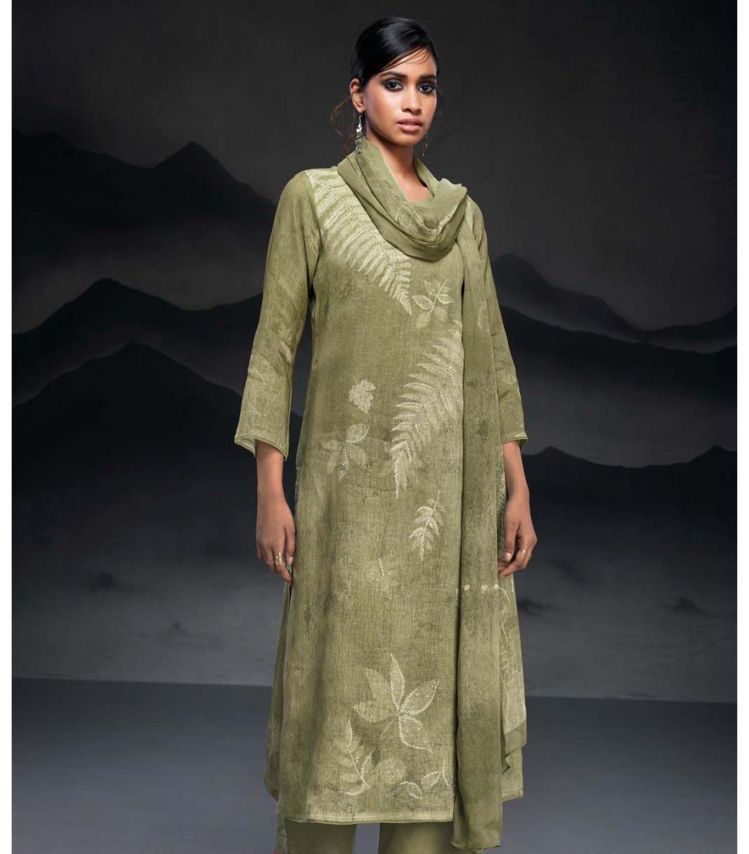 Ganga Binata Linen Printed Wholesale Fancy Salwar Suit Collection