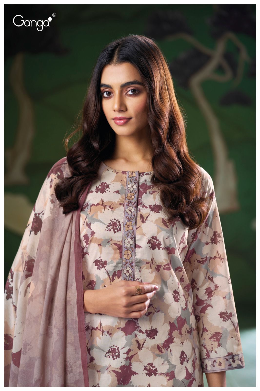 Ganga Eshma 3119 Premium Cotton Printed Wholesale Fancy Salwar Suit Catalog