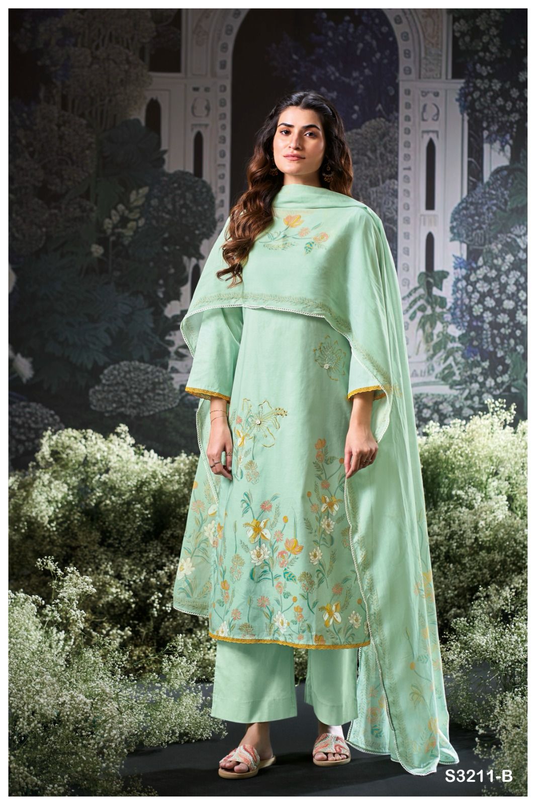 Ganga Gureet 3211 Premium Cotton Printed Wholesale Fancy Salwar Suit Collection - Image 2