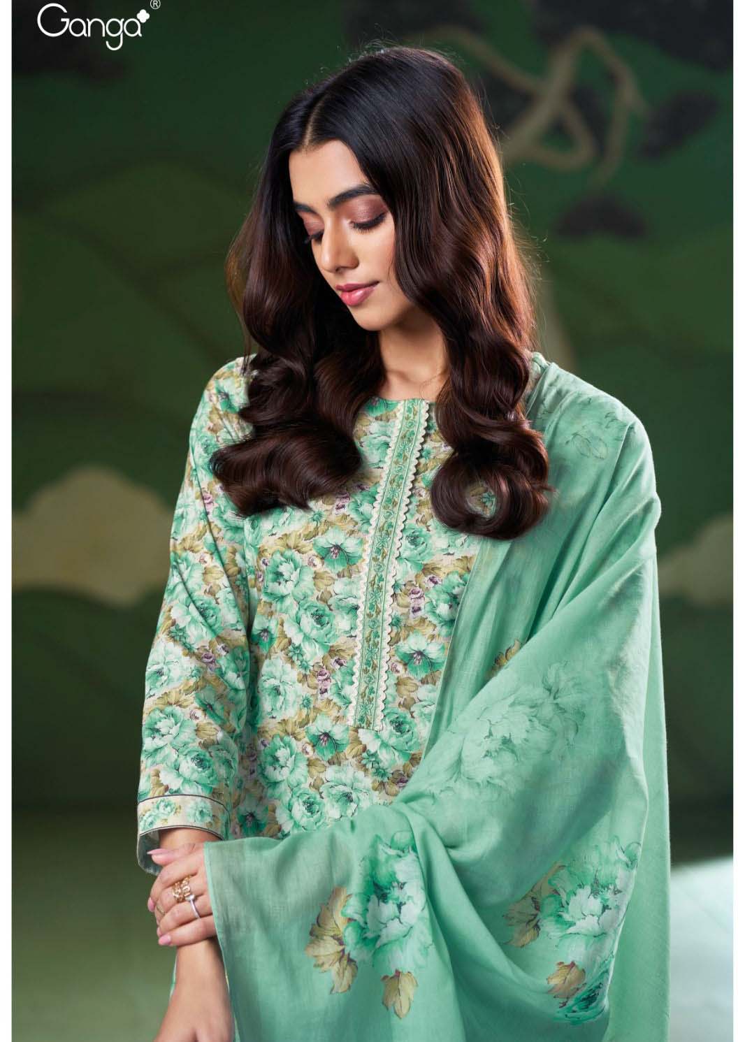 Ganga Ikhsana 3121 Premium Cotton Printed Wholesale Fancy Salwar Suit Catalog