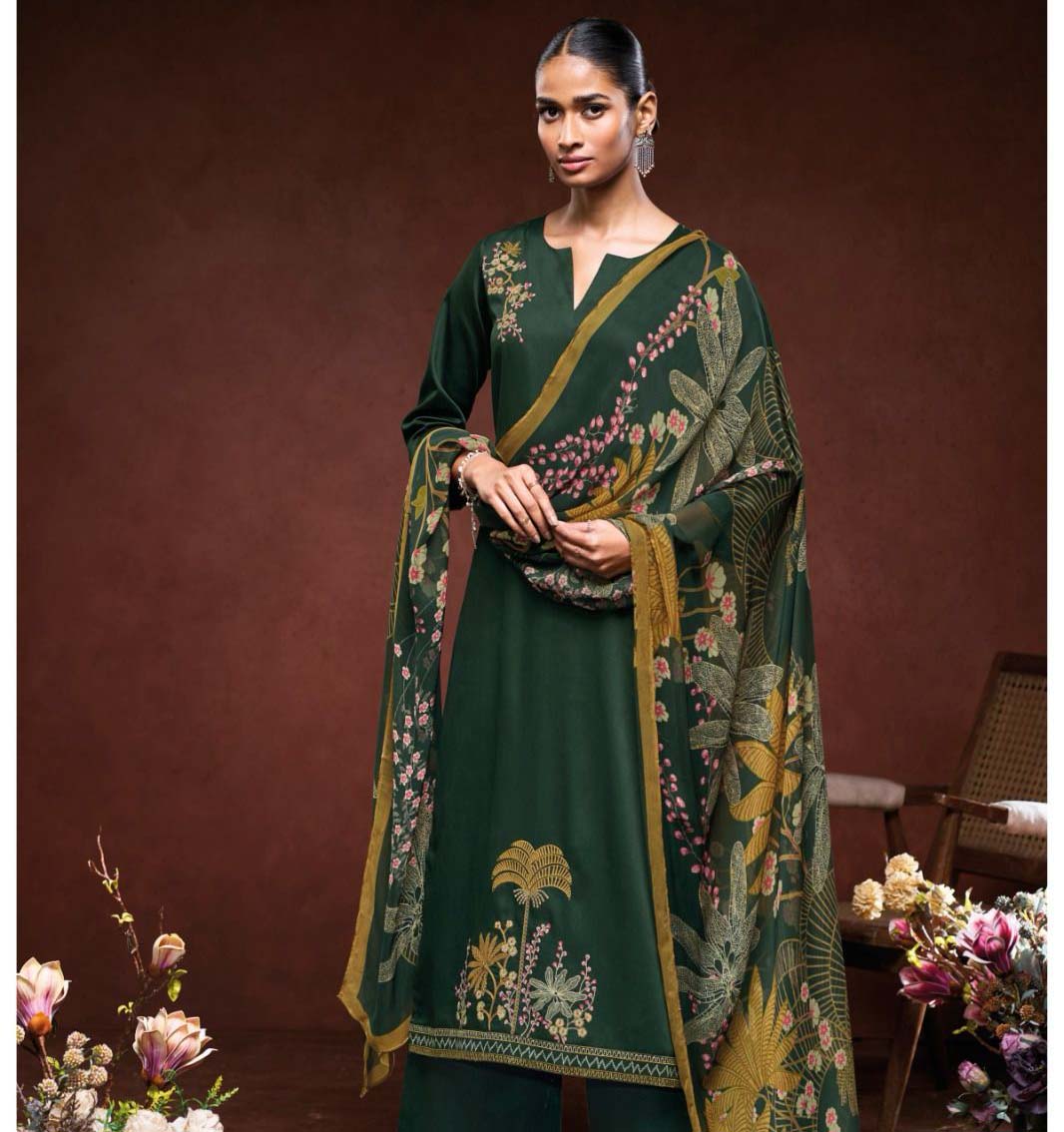 Ganga Lemei 3237 Premium Cotton Satin Solid Wholesale Fancy Salwar Suit Catalog