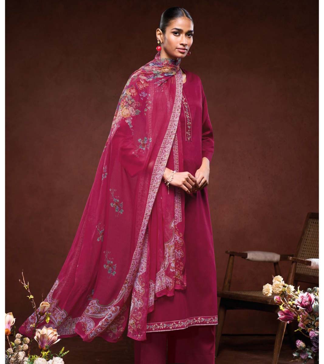 Ganga Mikenna 3238 Premium Cotton Silk Wholesale Fancy Salwar Suit Catalog