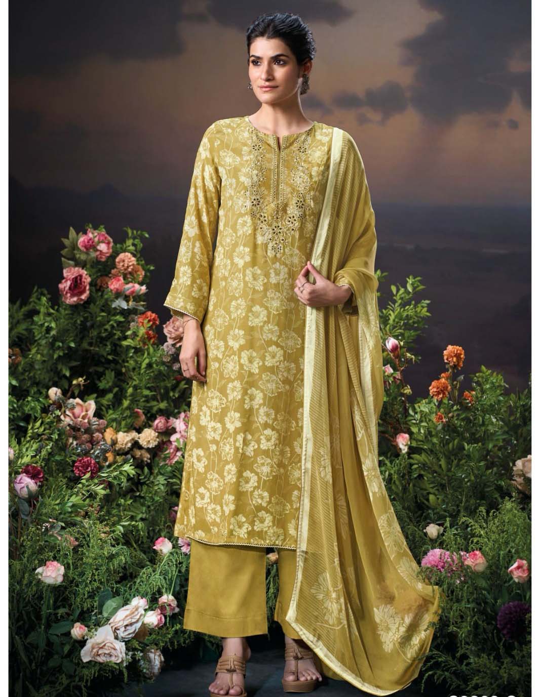 Ganga Terina 3263 Premium Pure Viscose Muslin Wholesale Designer Salwar Kameez Collection