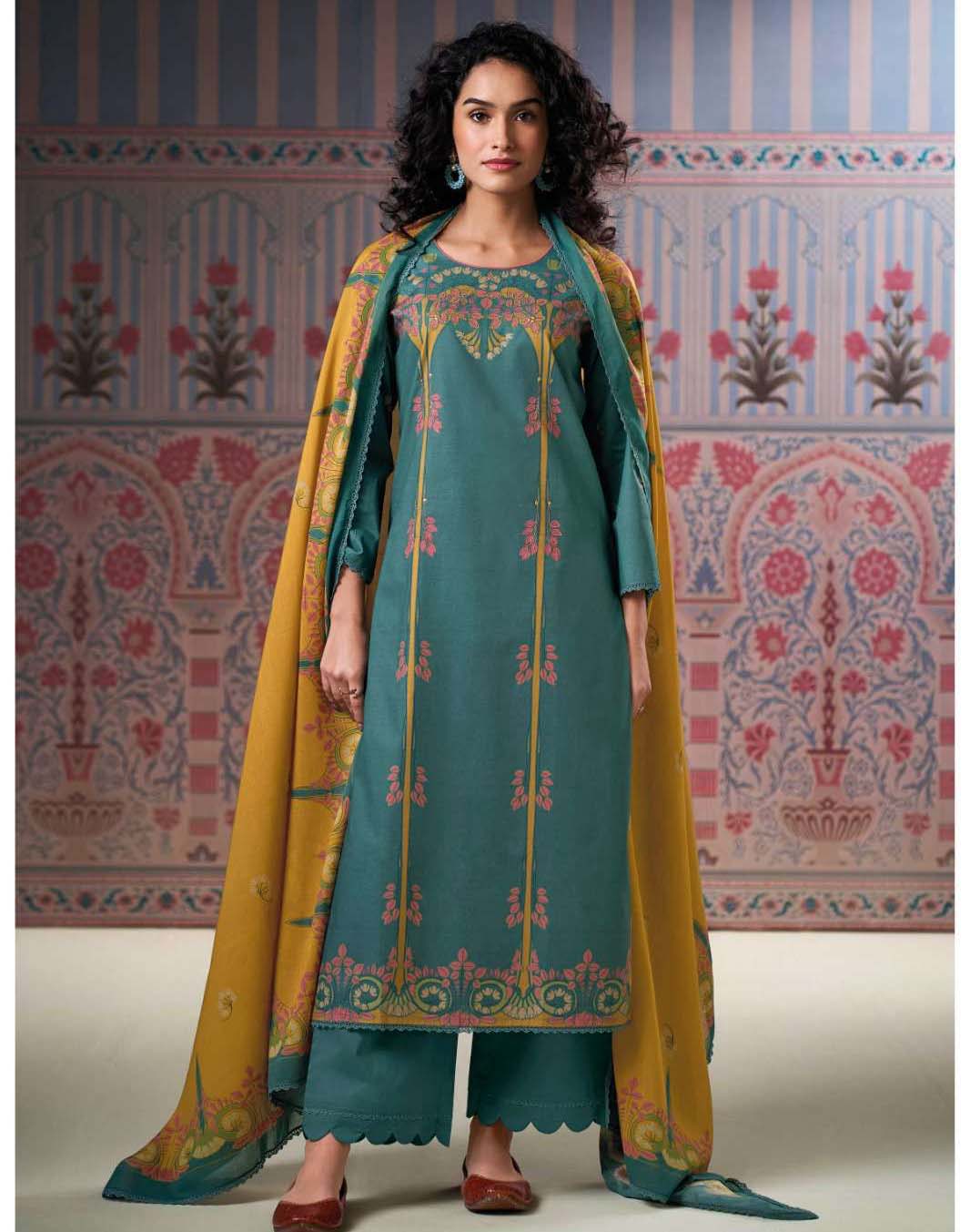 Ganga Victoire 3163 Premium Cotton Printed Wholesale Fancy Salwar Suit Catalog