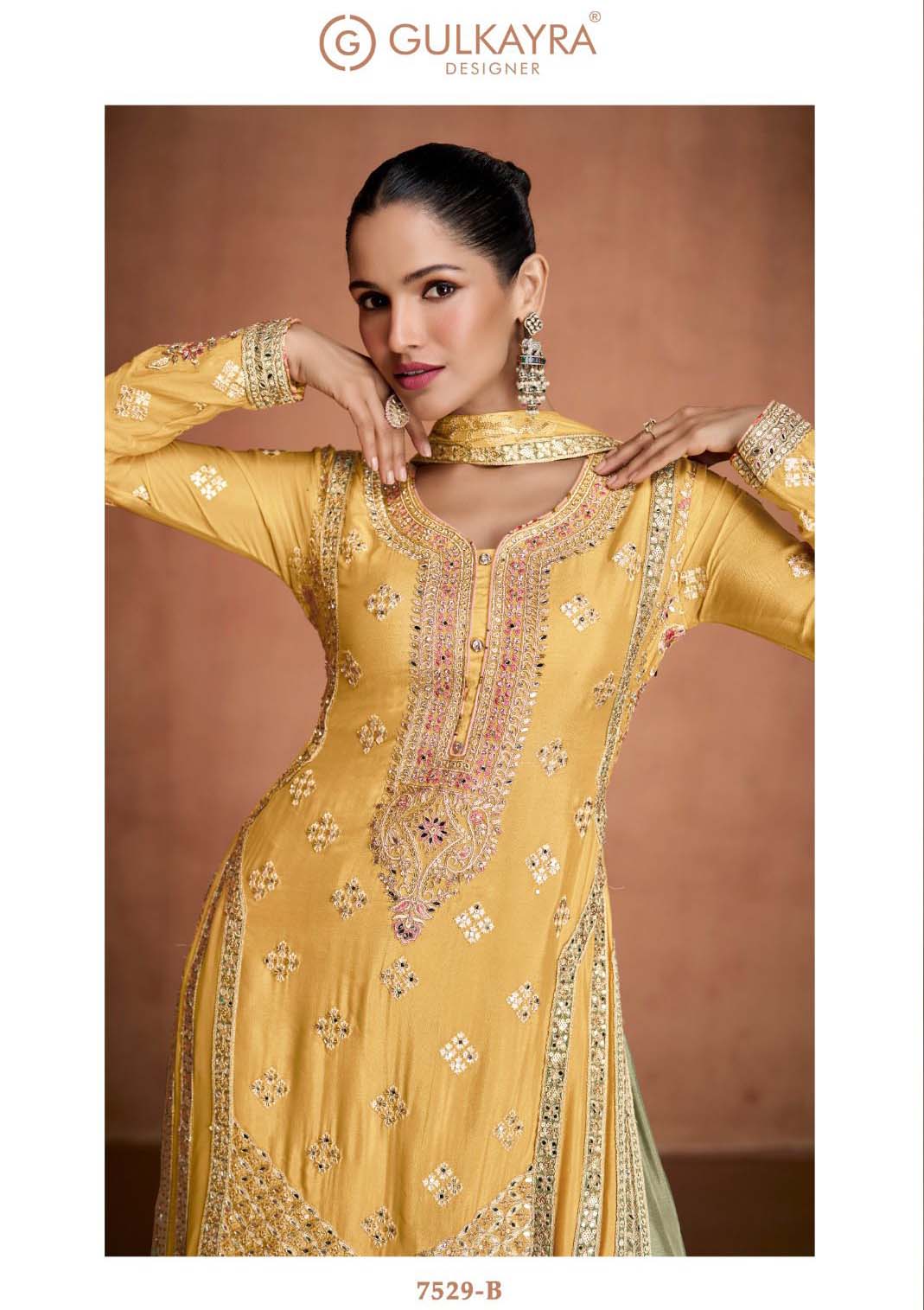 Gulkayra Designer Himani Real Chinon Wholesale Designer Readymade Salwar Suit Catalog