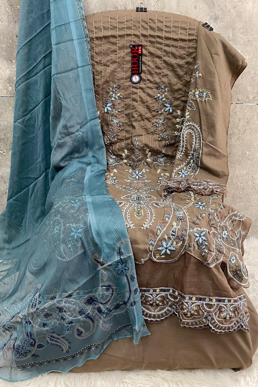 Hoor Tex H-287 A To D Heavy Rayon Wholesale Pakistani Salwar Suit Catalog - Image 6